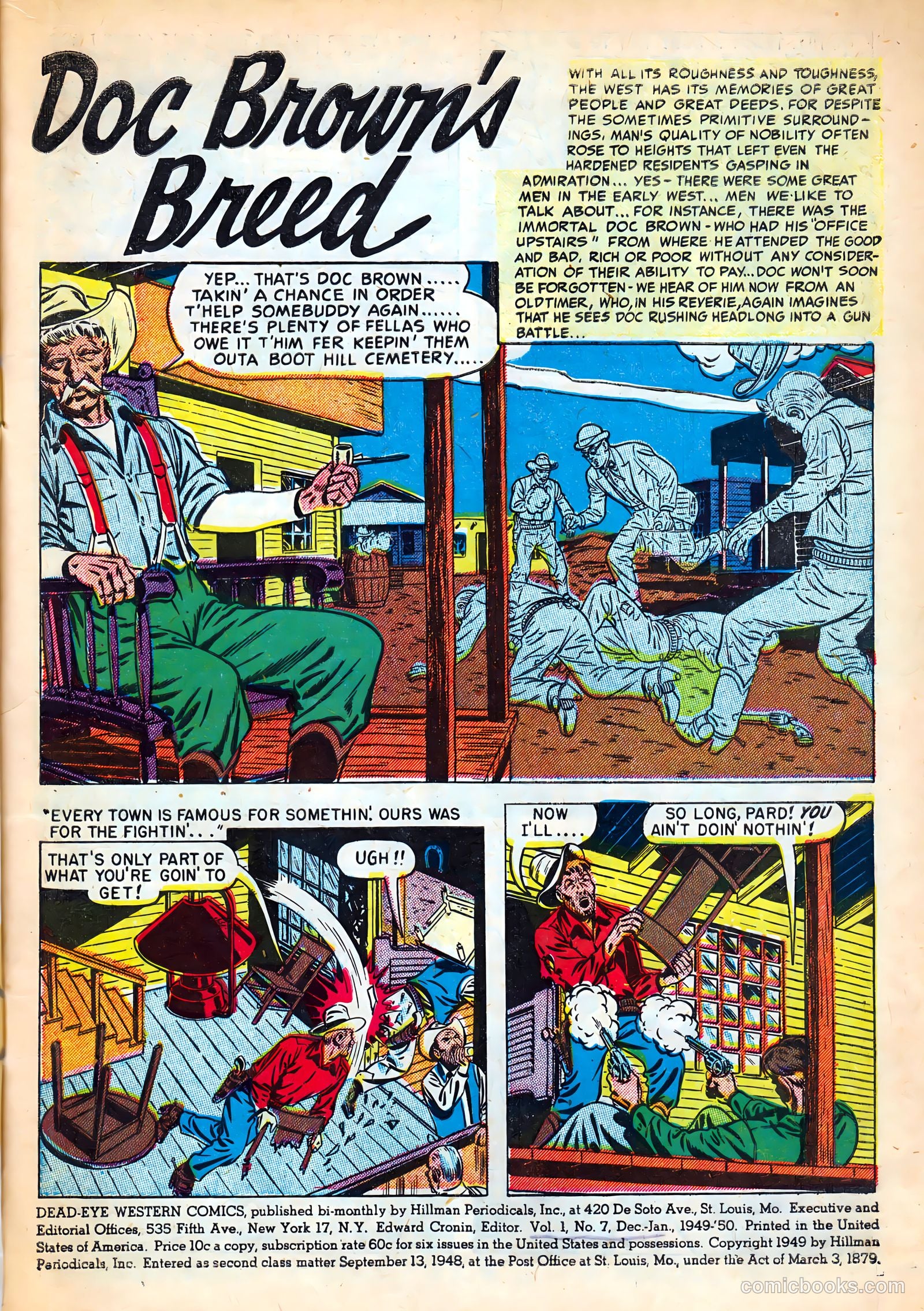 Dead-Eye Western v1 #7 — page 3 of 52