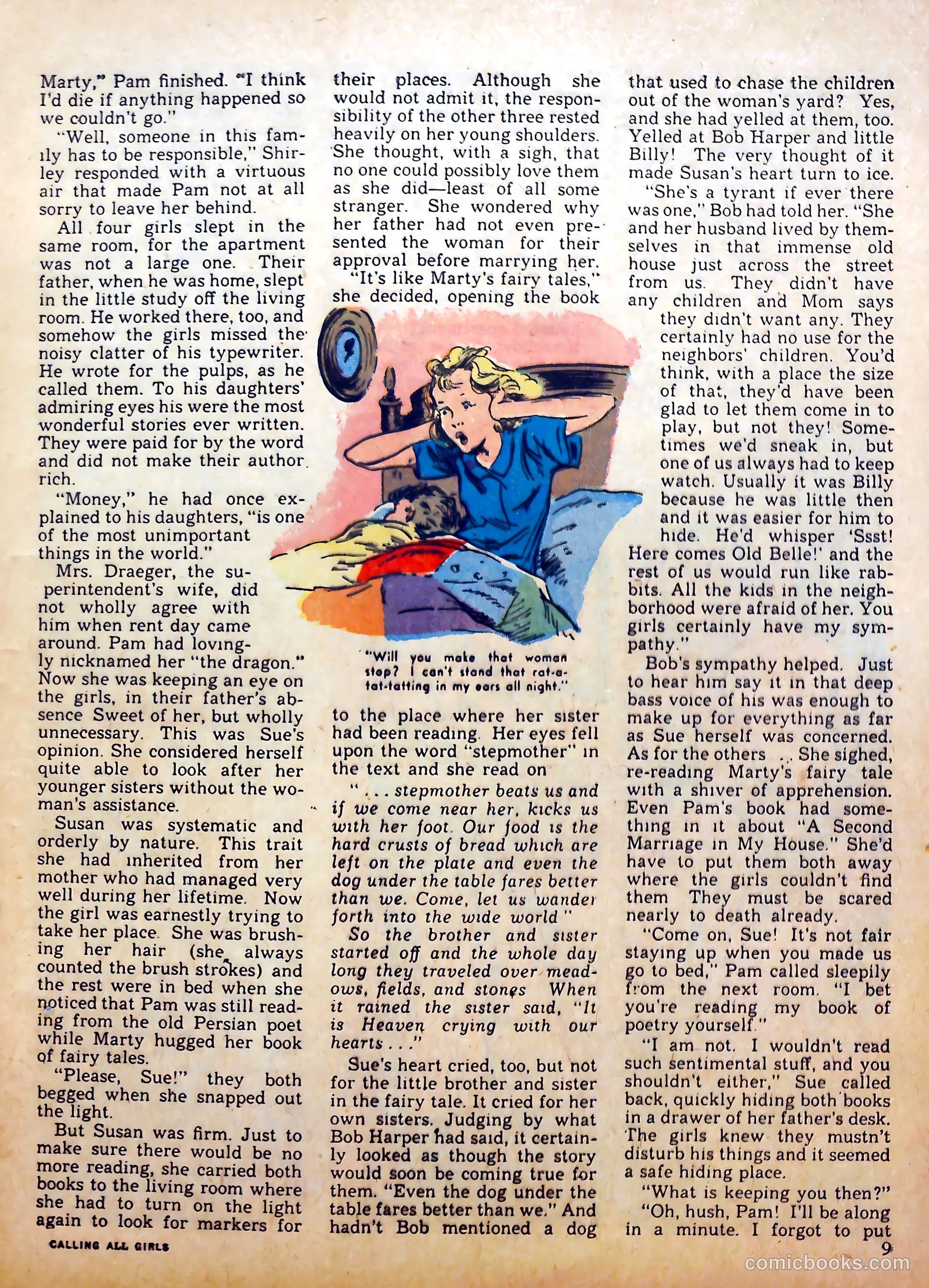Calling All Girls #14 (1955) — page 9 of 59
