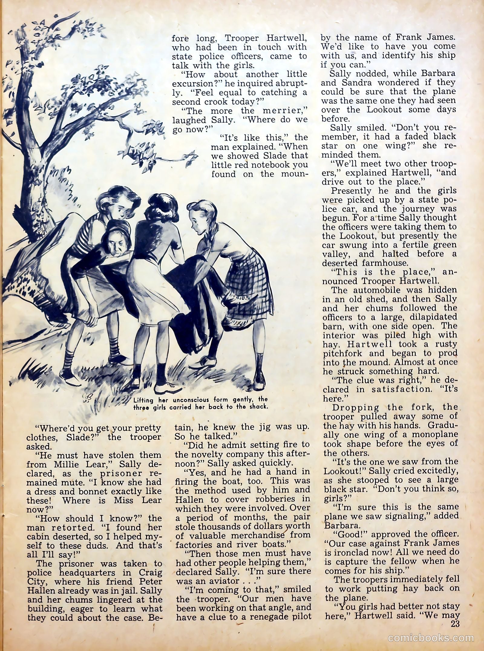 Calling All Girls #14 (1955) — page 23 of 59