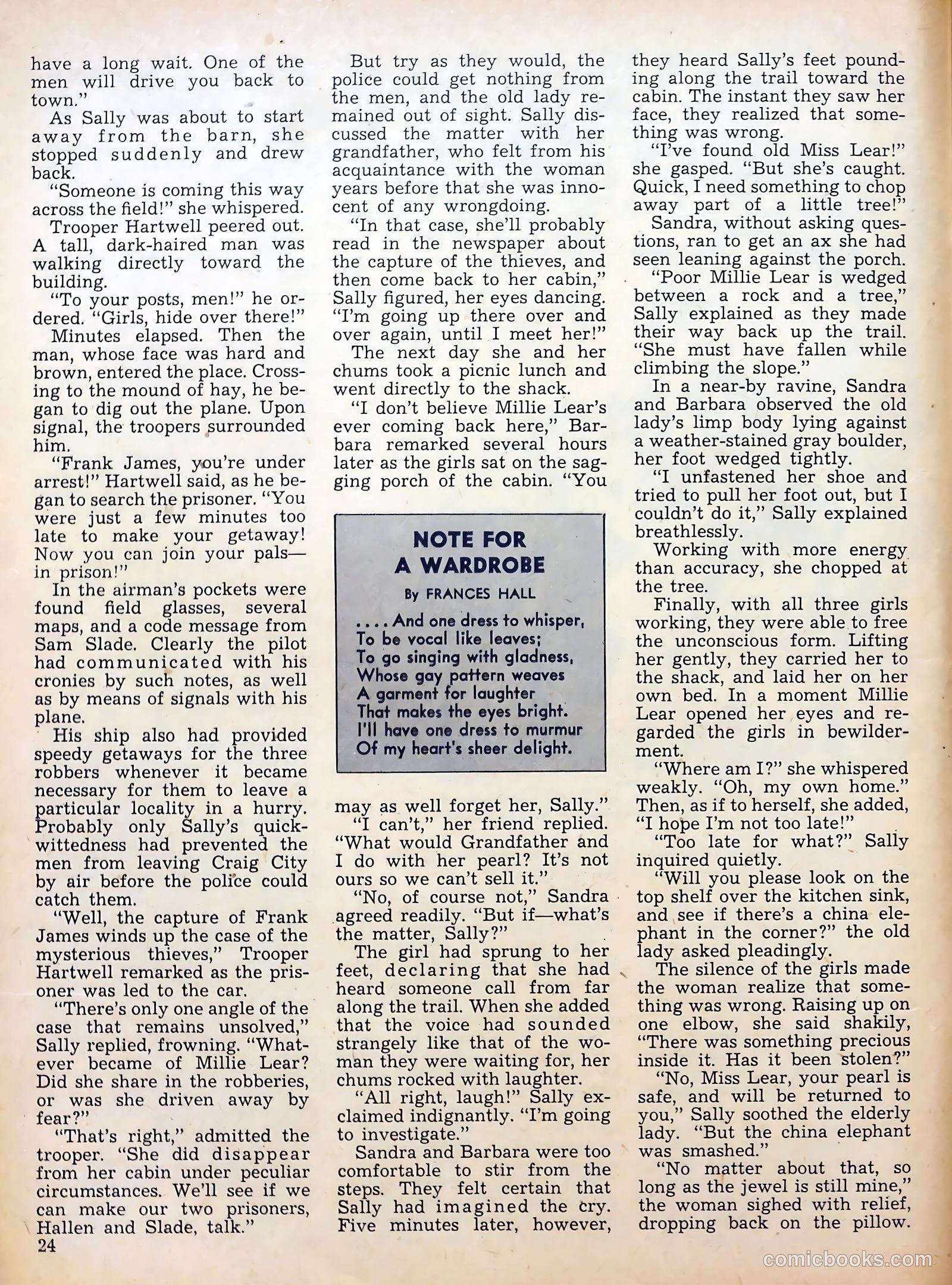 Calling All Girls #14 (1955) — page 24 of 59