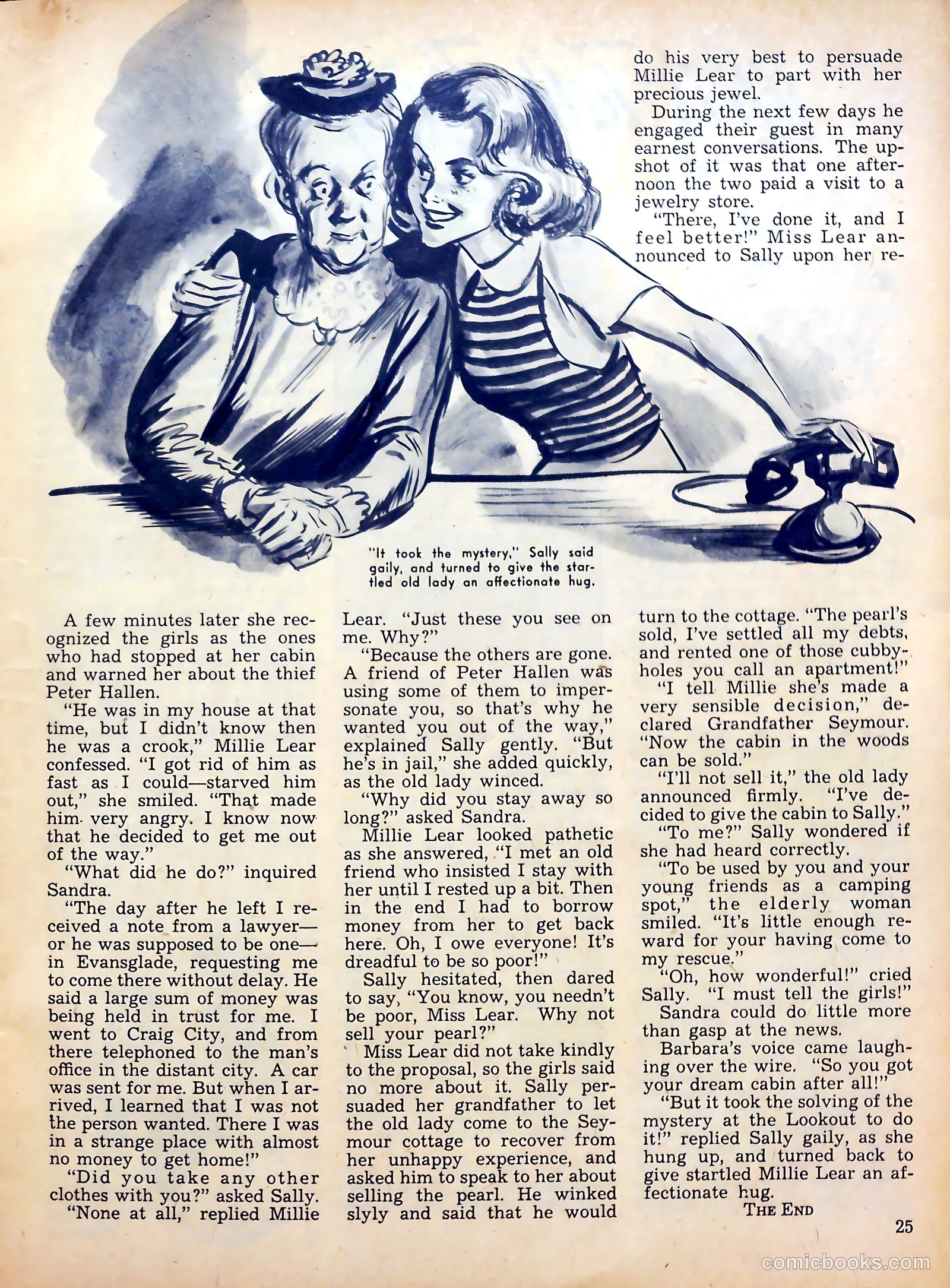 Calling All Girls #14 (1955) — page 25 of 59