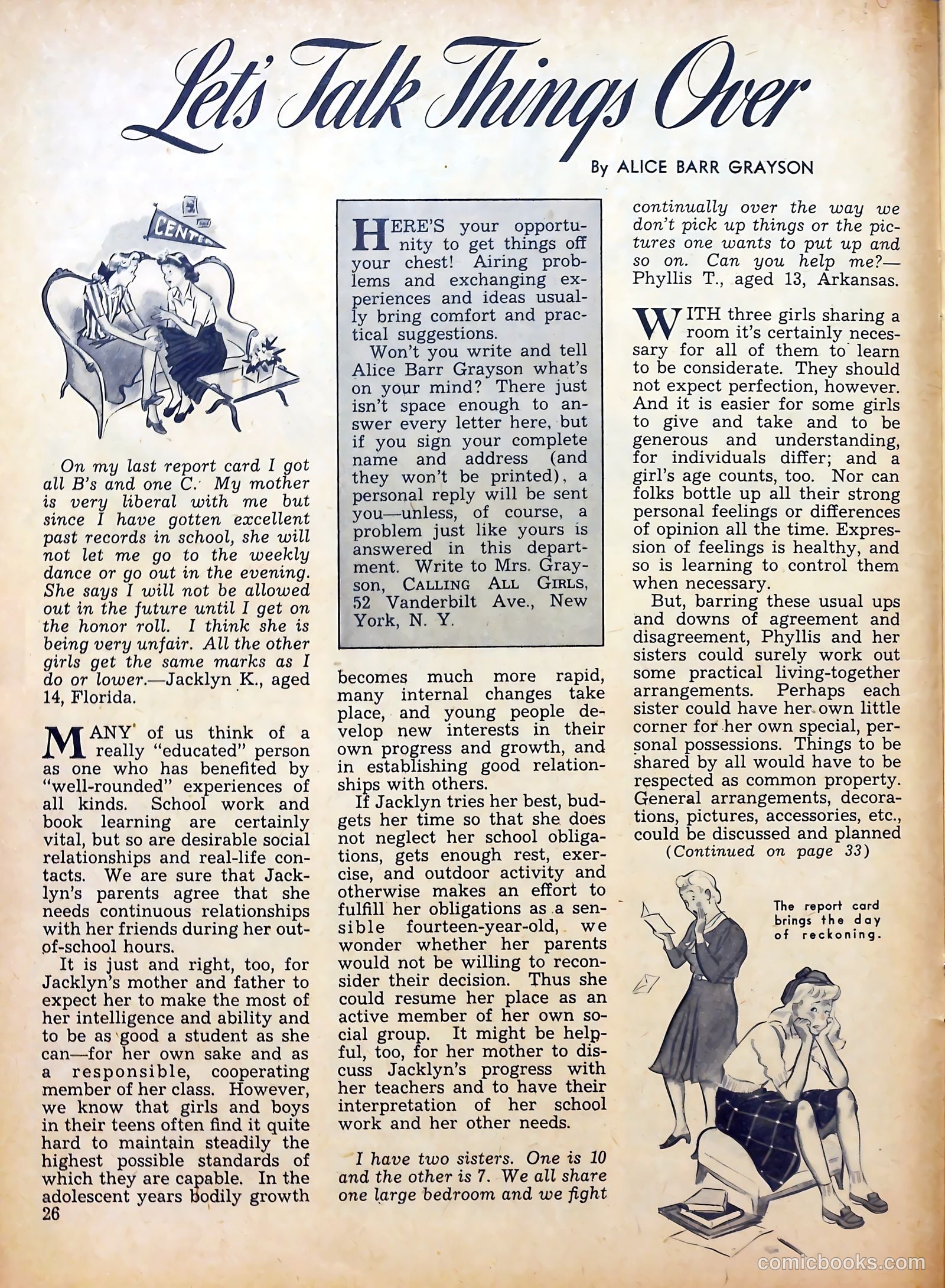 Calling All Girls #14 (1955) — page 26 of 59