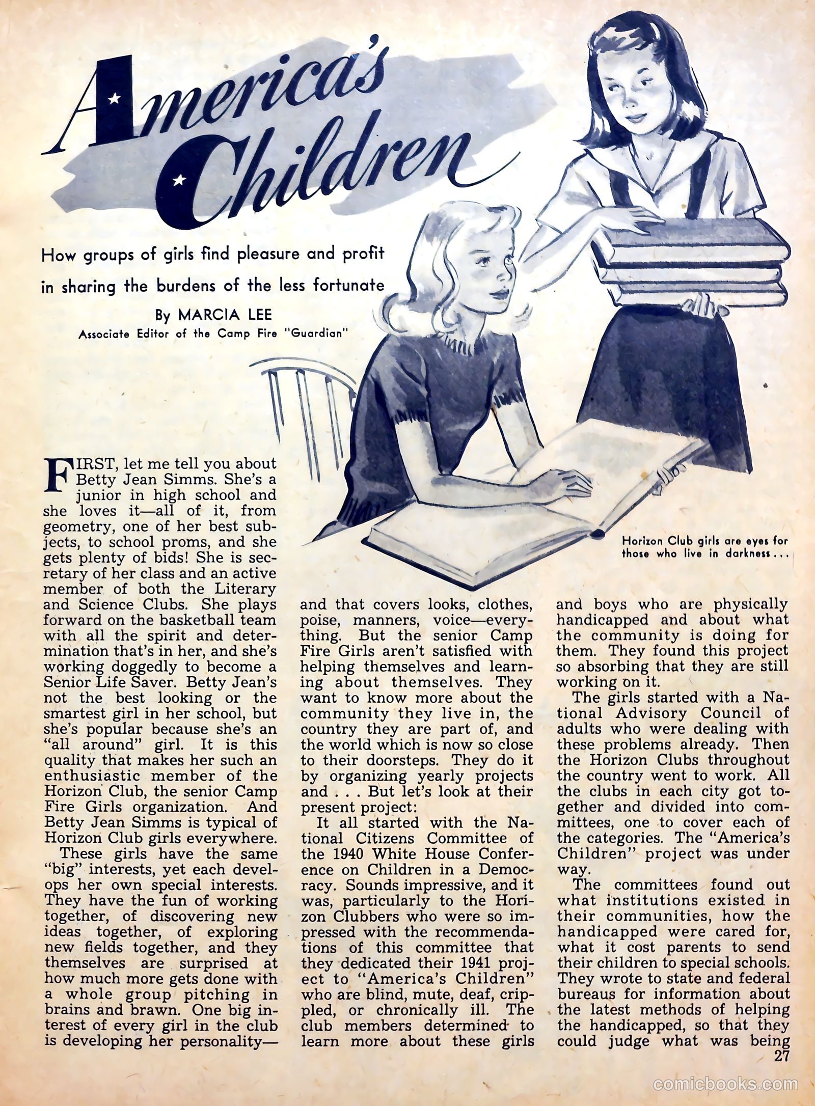 Calling All Girls #14 (1955) — page 27 of 59