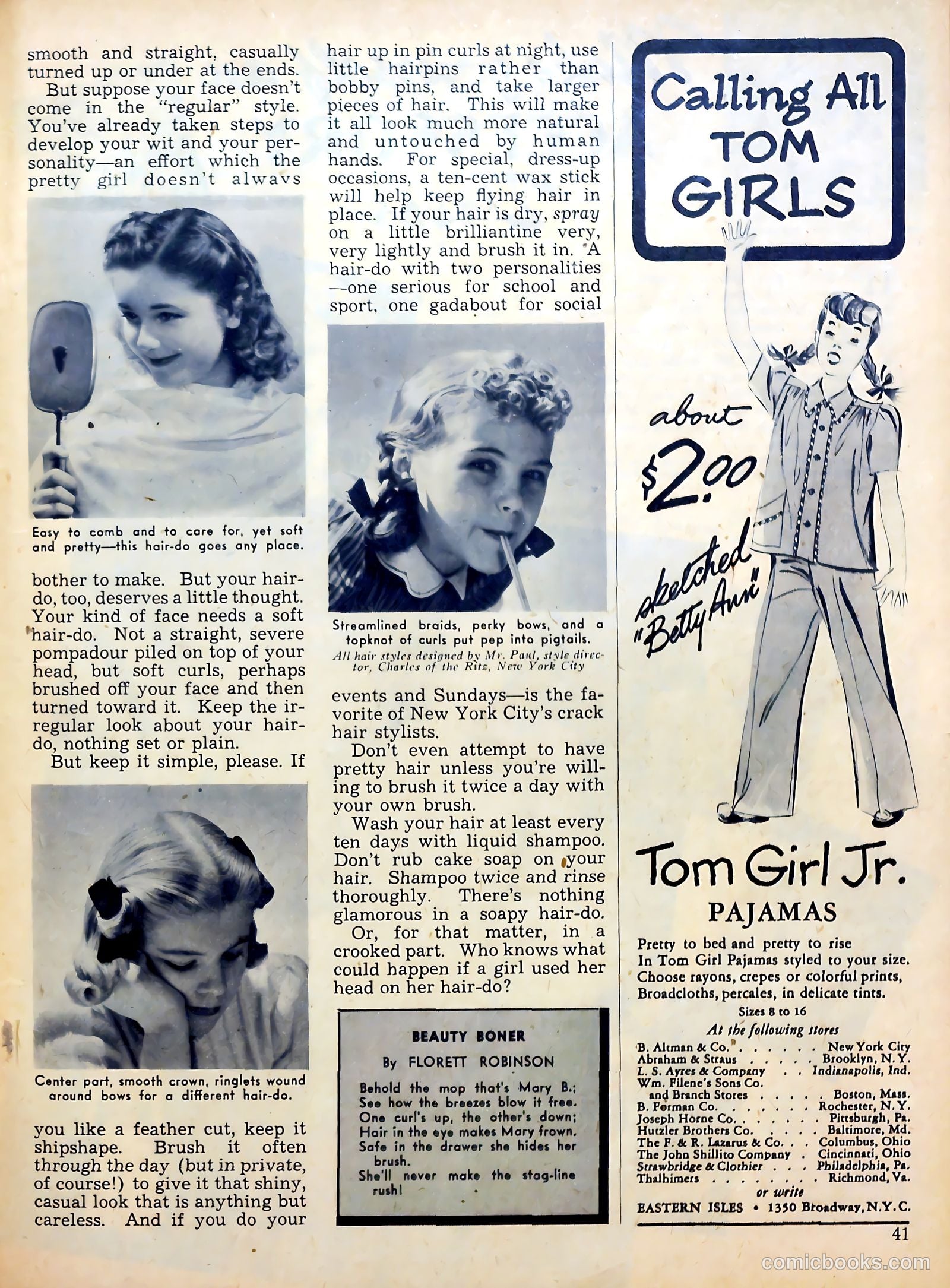Calling All Girls #14 (1955) — page 40 of 59
