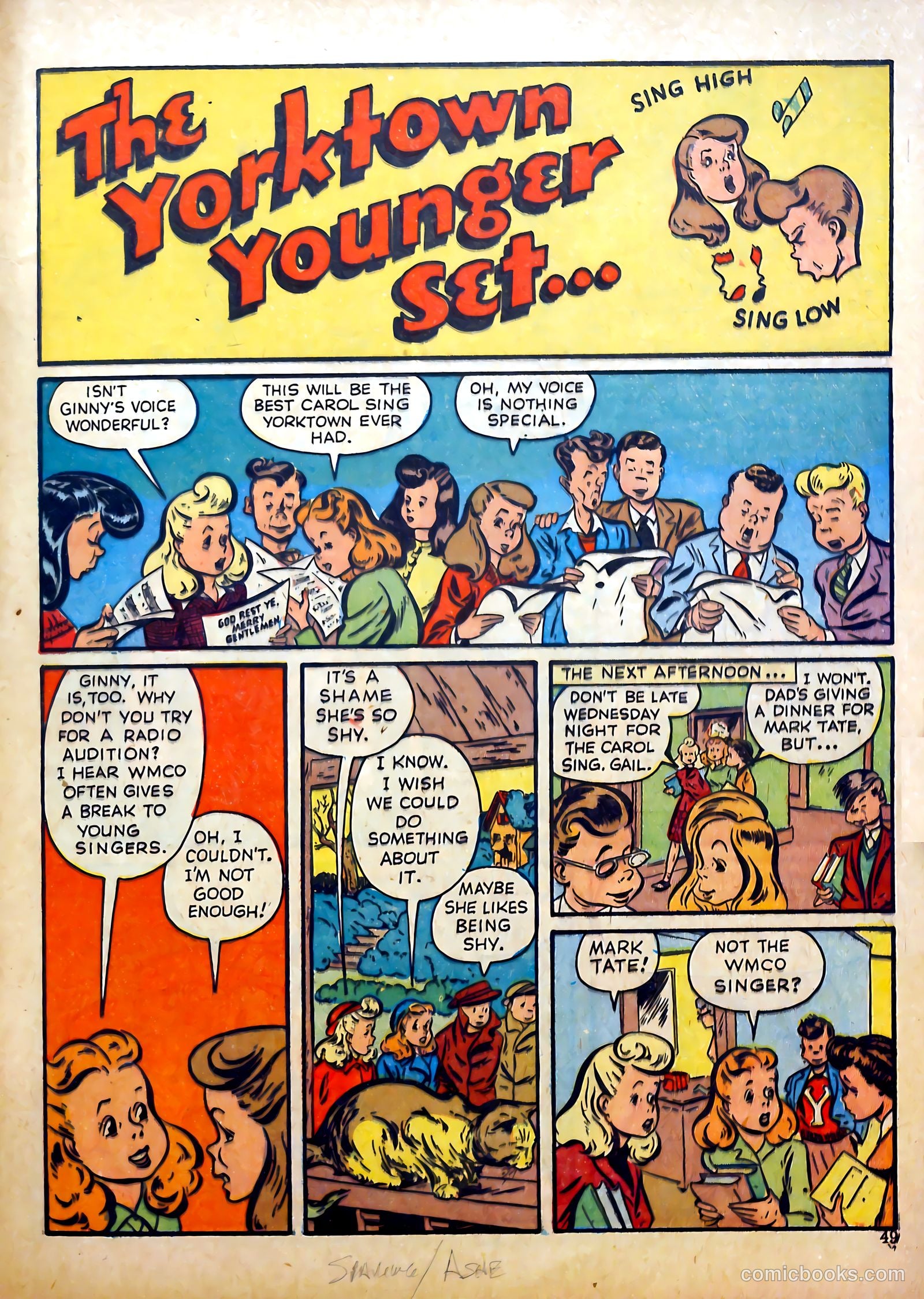 Calling All Girls #14 (1955) — page 48 of 59