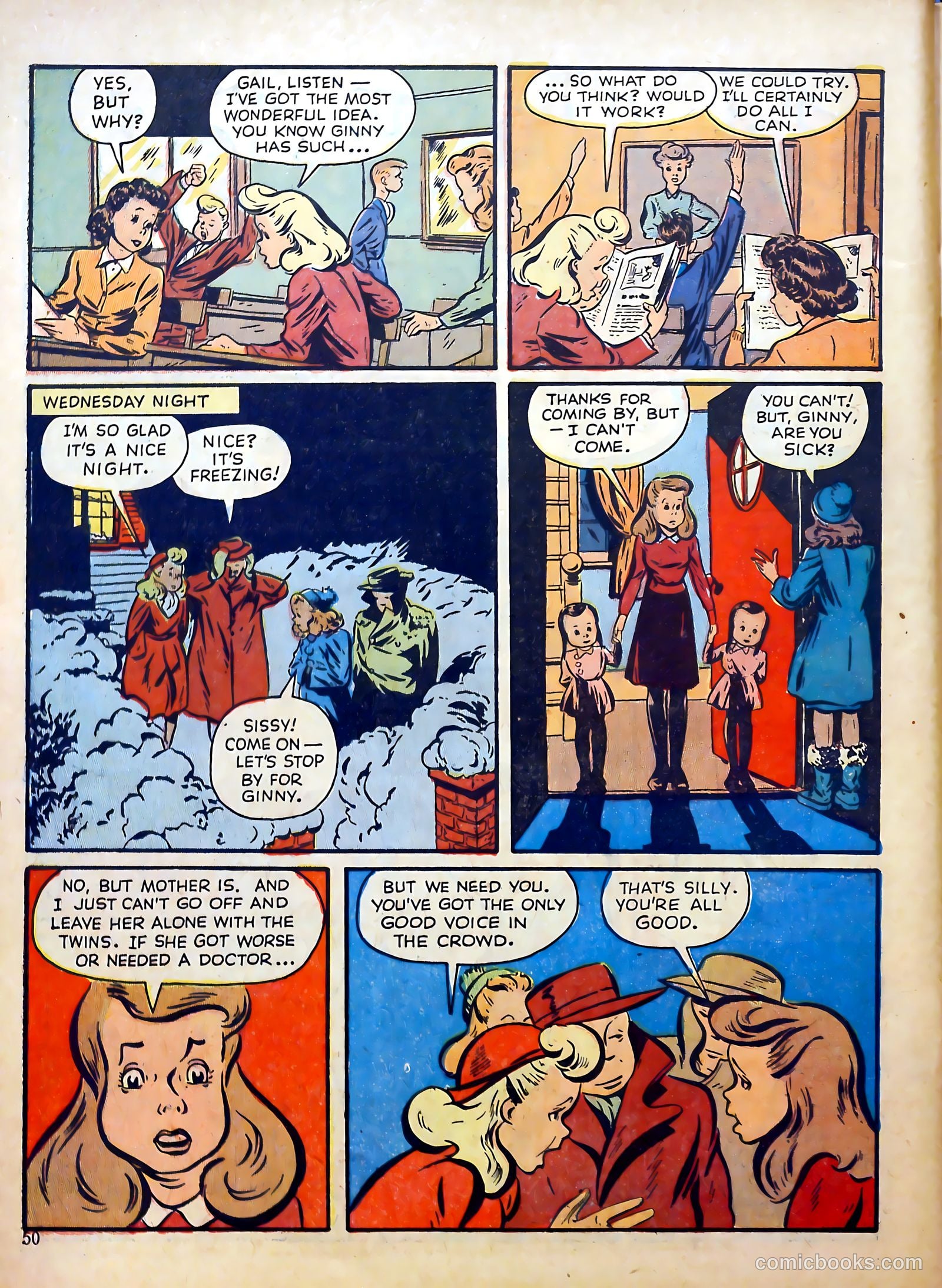 Calling All Girls #14 (1955) — page 49 of 59