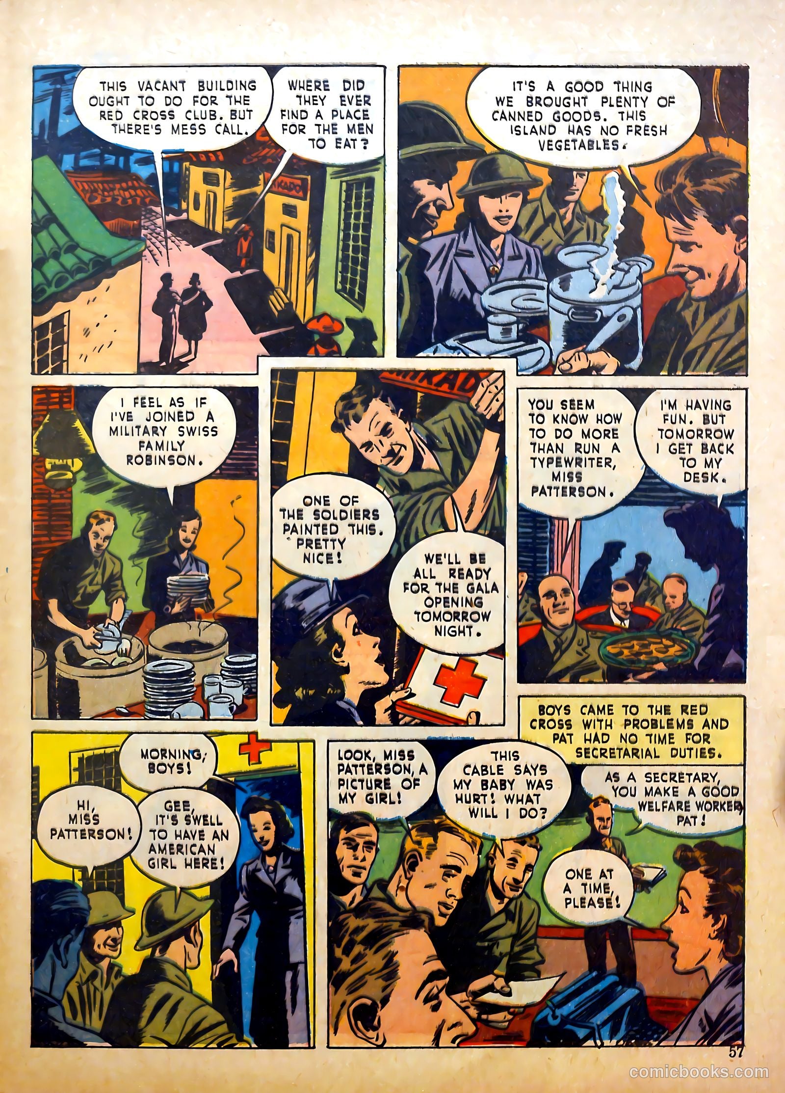 Calling All Girls #14 (1955) — page 56 of 59