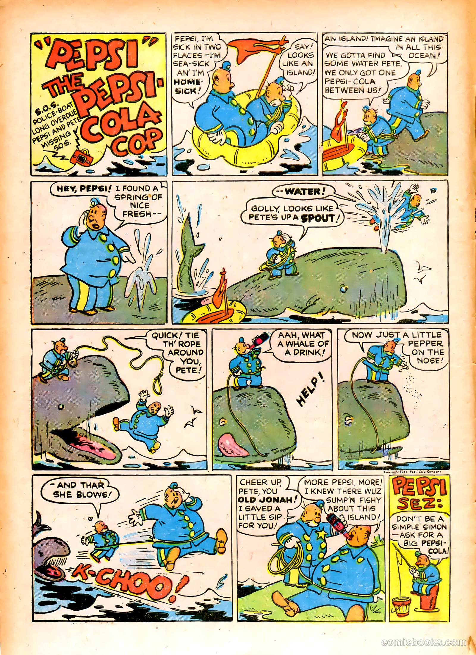Sparkler Comics #62 (1948) — page 3 of 37