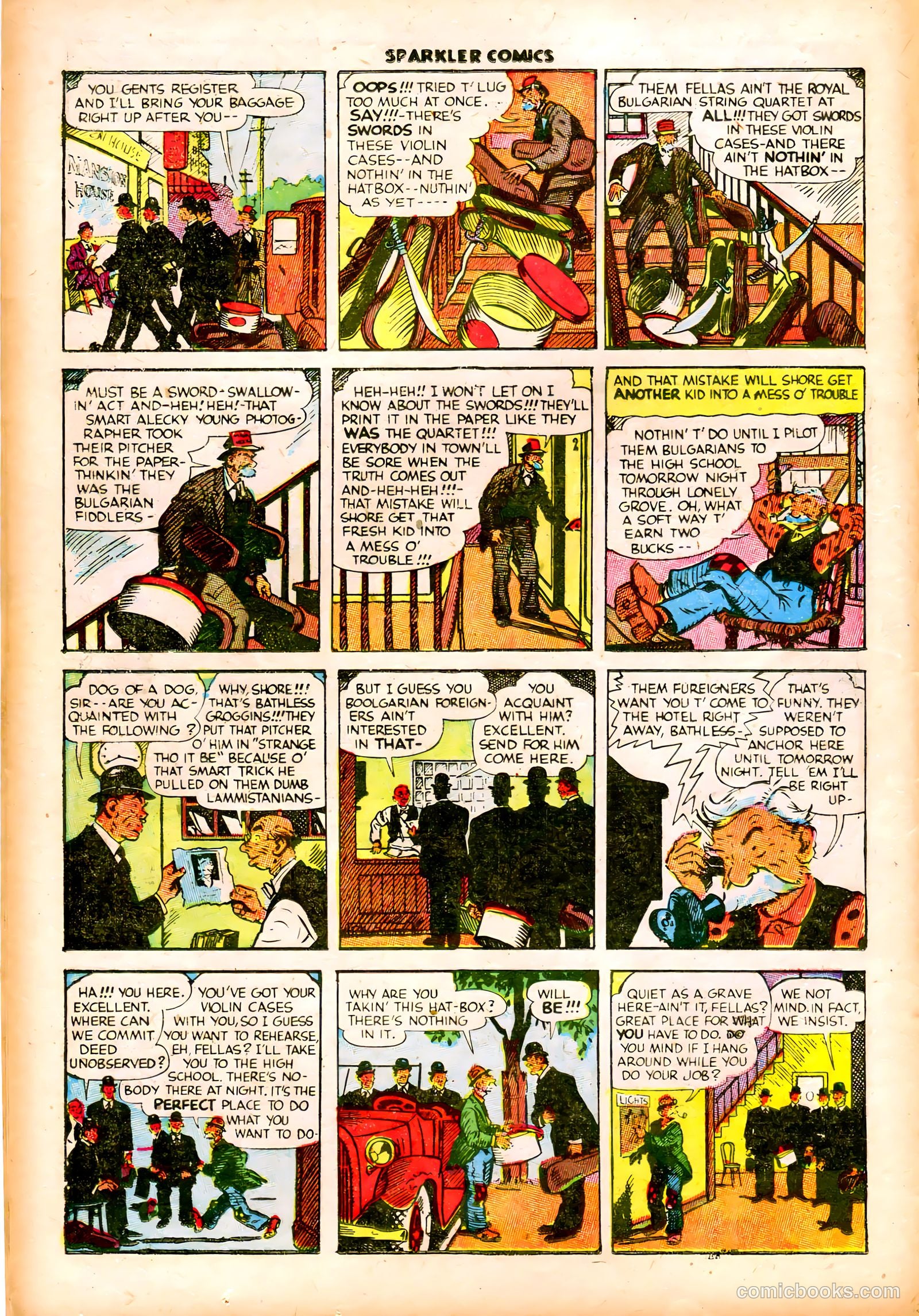 Sparkler Comics #62 (1948) — page 11 of 37
