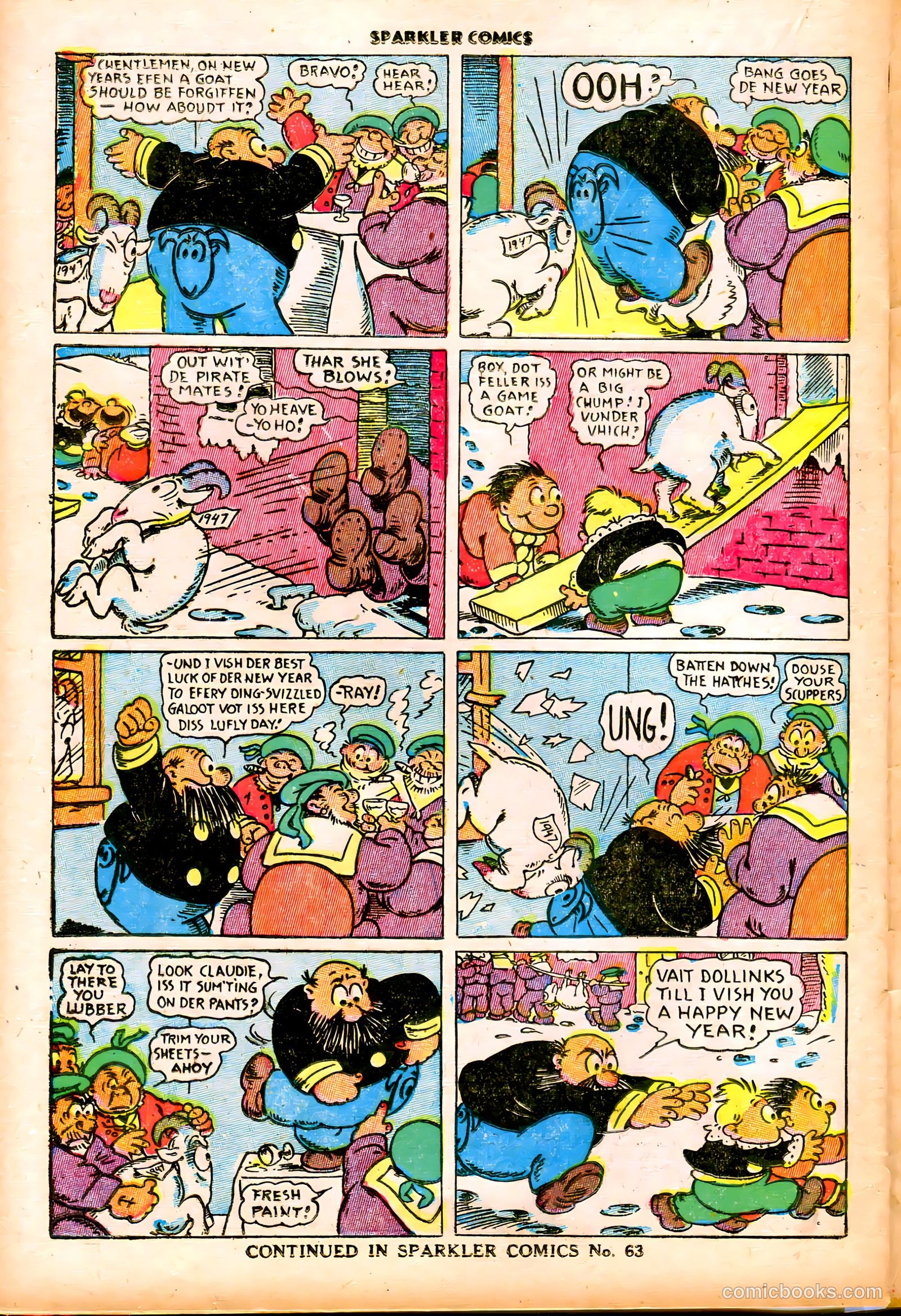 Sparkler Comics #62 (1948) — page 21 of 37