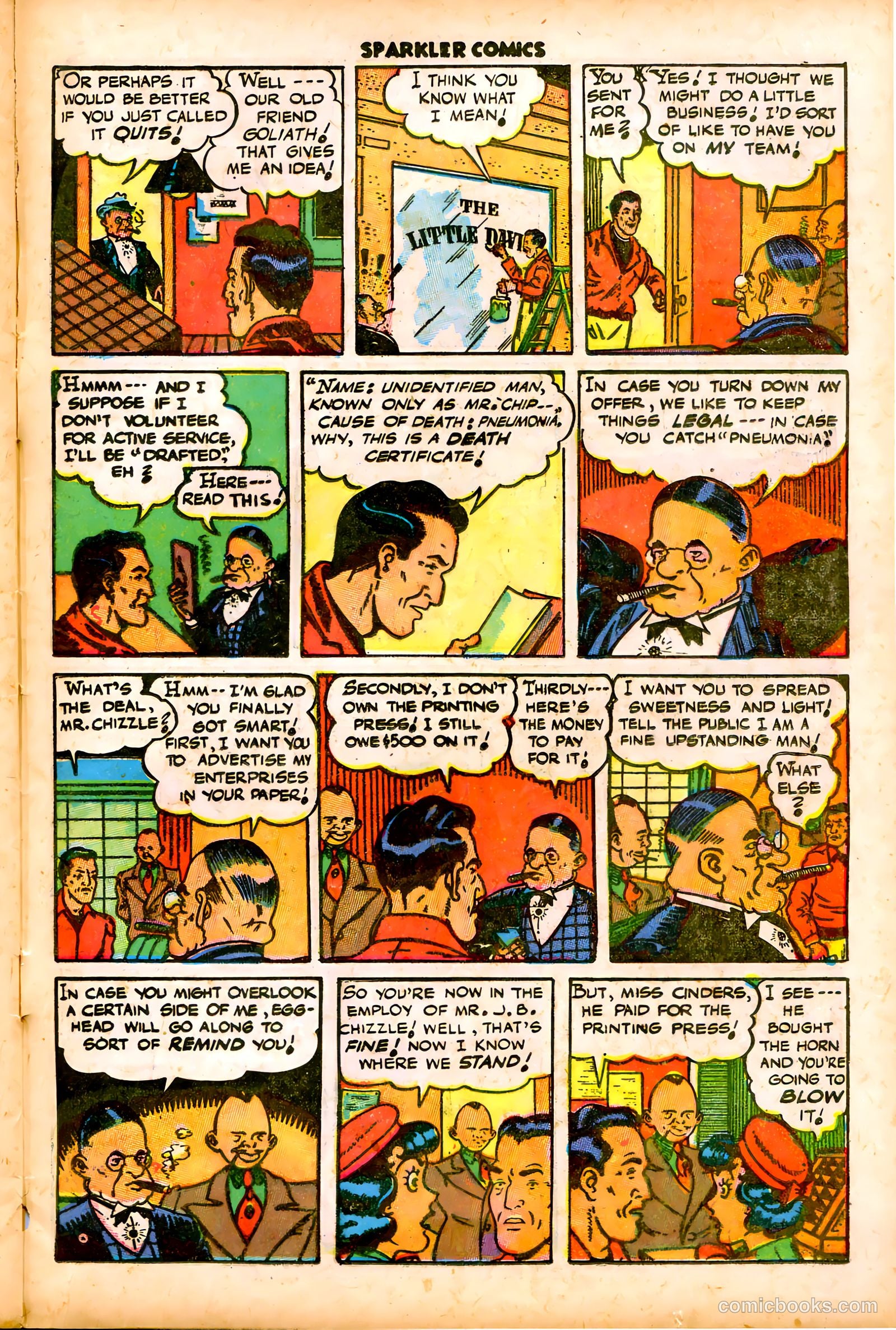 Sparkler Comics #62 (1948) — page 24 of 37