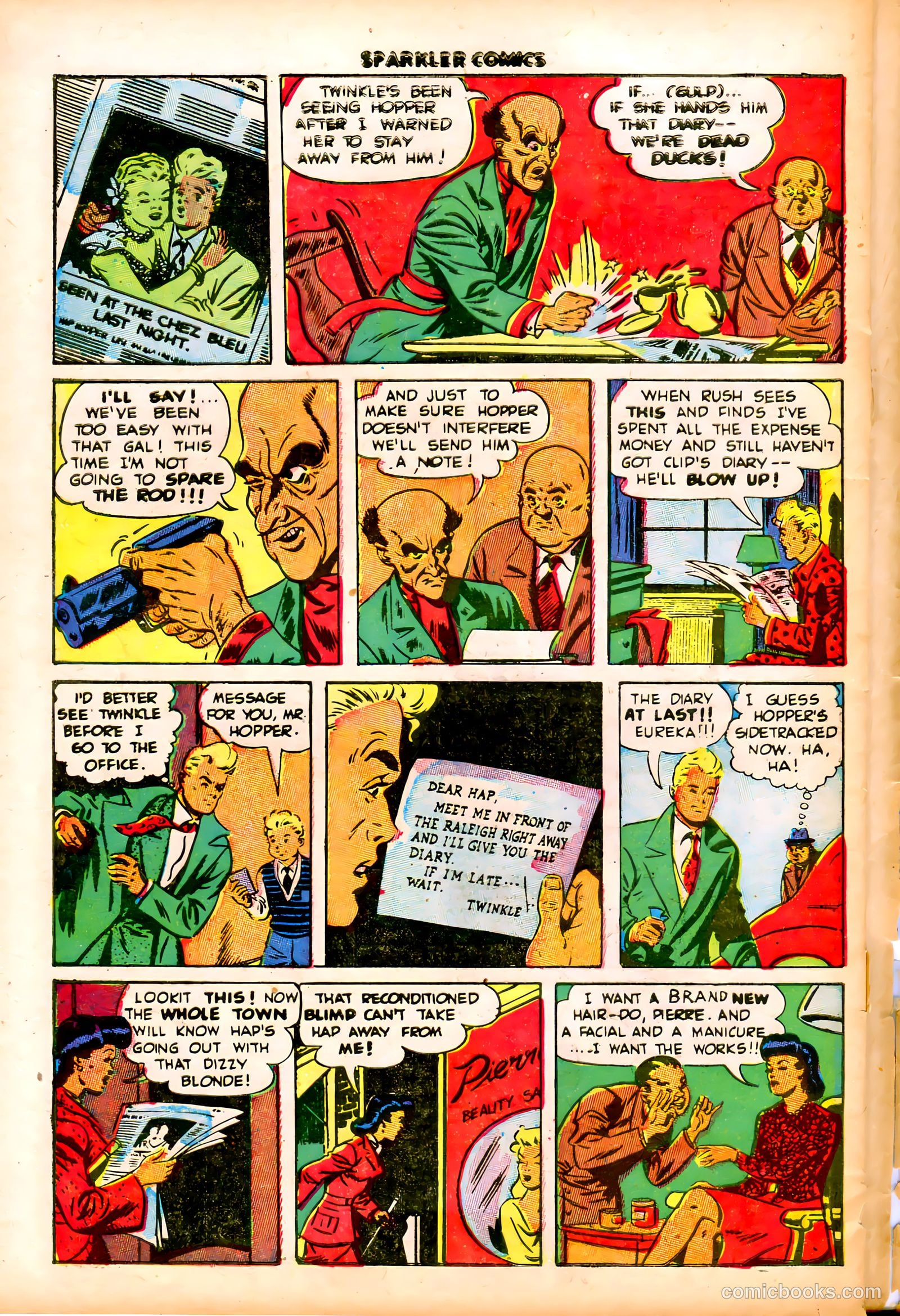 Sparkler Comics #62 (1948) — page 29 of 37