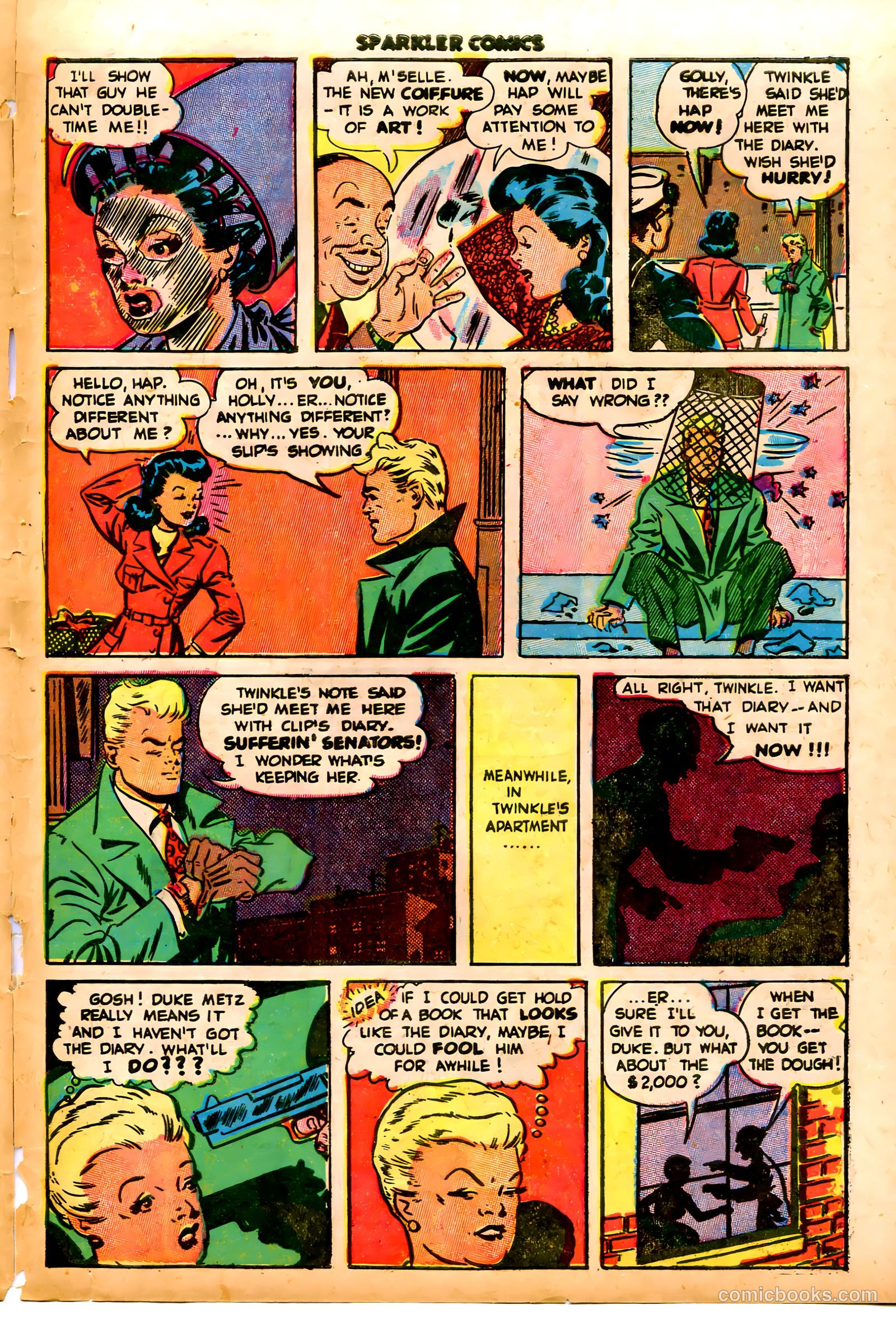 Sparkler Comics #62 (1948) — page 30 of 37