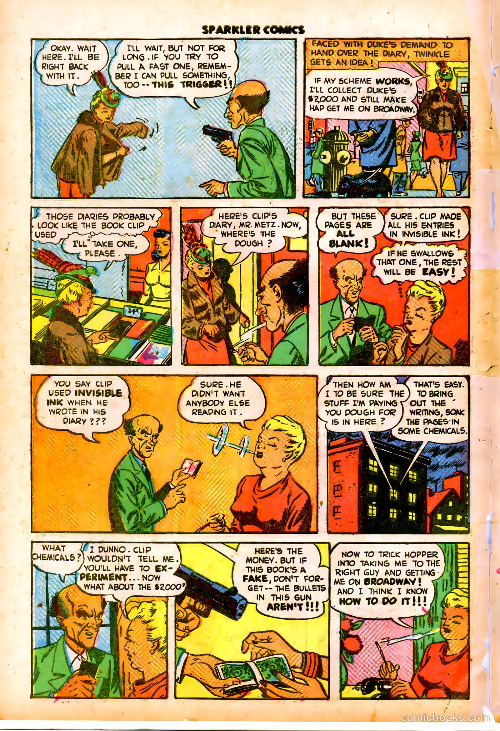 Sparkler Comics #62 (1948) — page 31 of 37