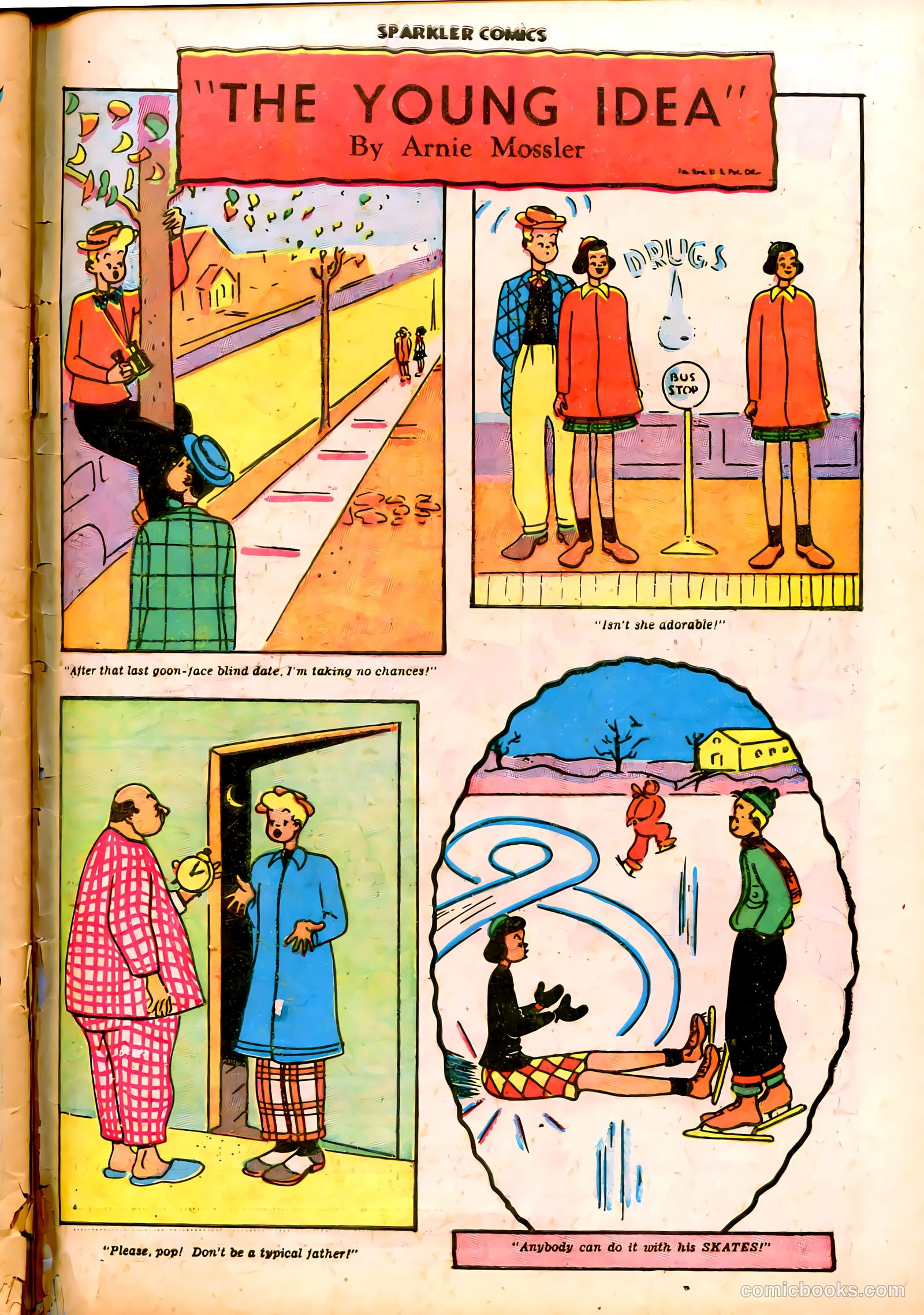 Sparkler Comics #62 (1948) — page 34 of 37