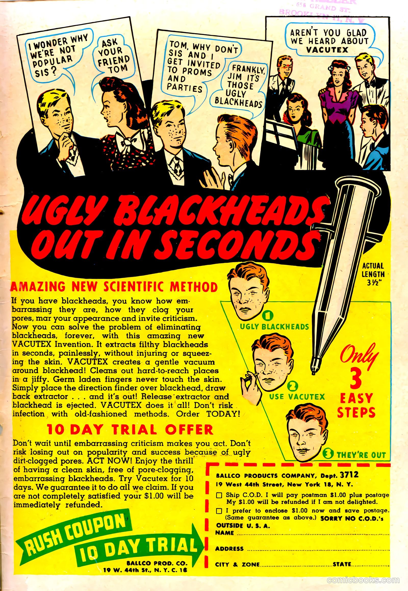 Sparkler Comics #62 (1948) — page 36 of 37