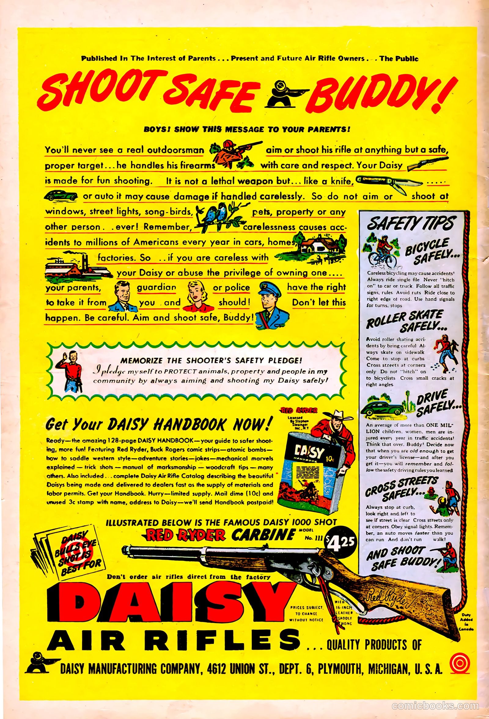 Sparkler Comics #62 (1948) — page 37 of 37