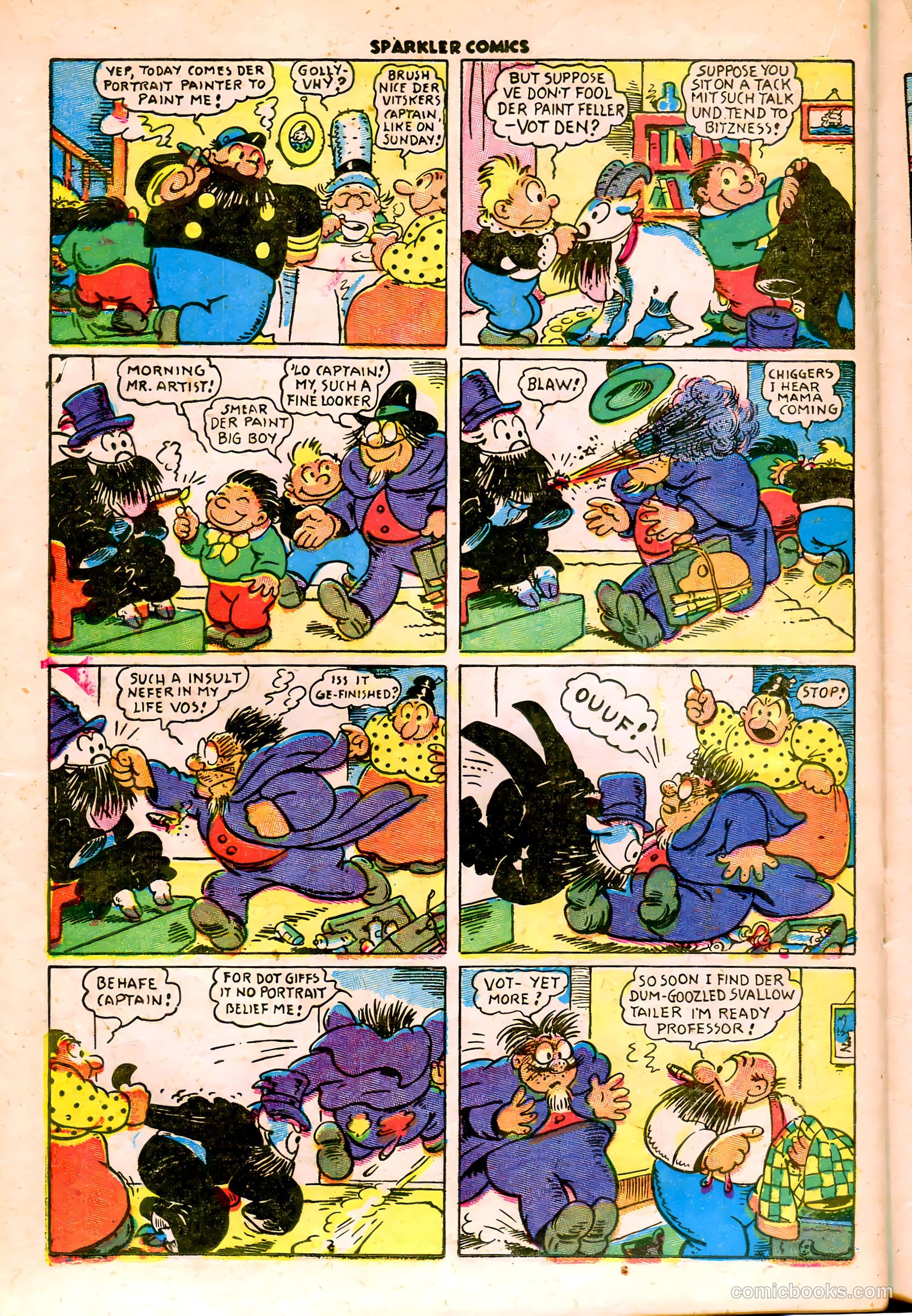 Sparkler Comics #64 (1948) — page 8 of 30