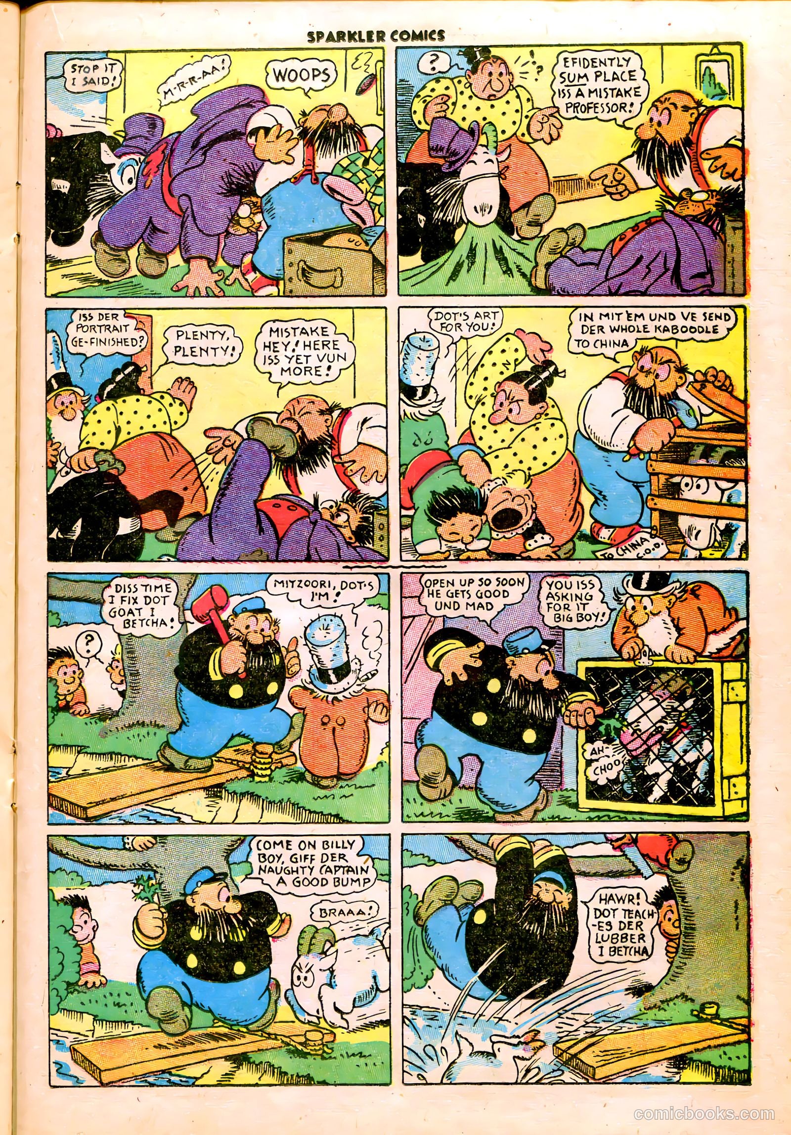 Sparkler Comics #64 (1948) — page 9 of 30