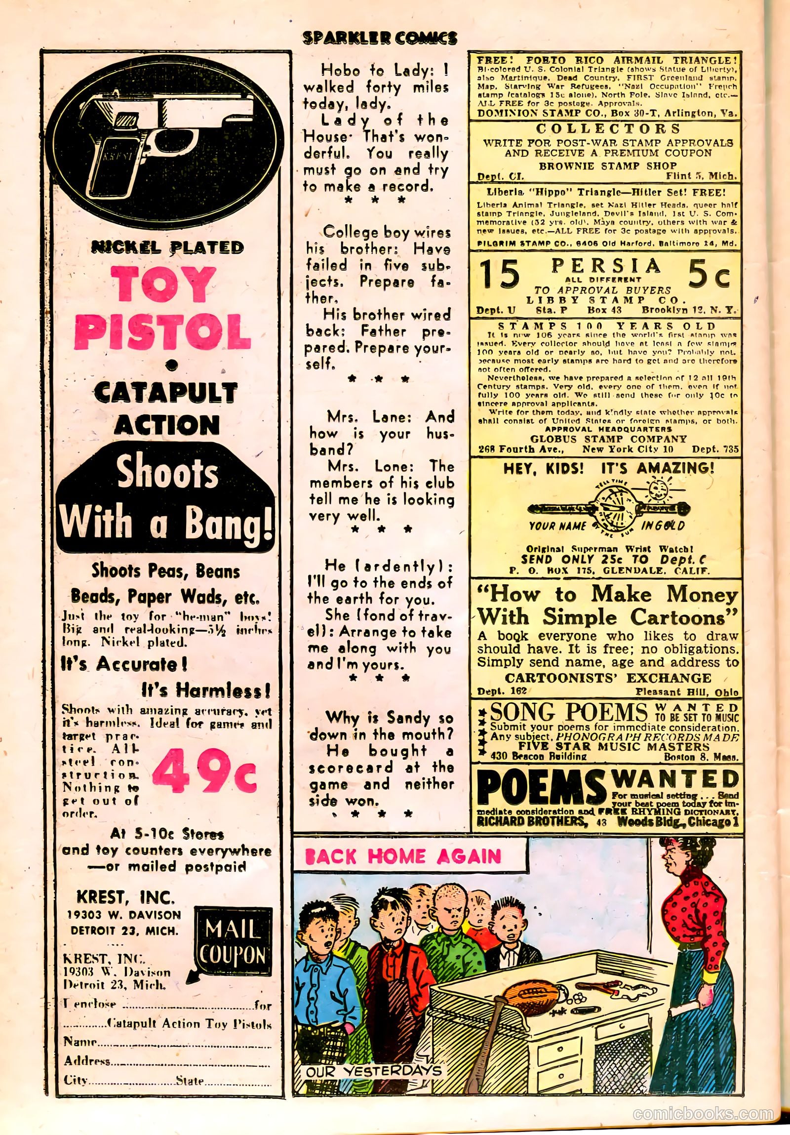 Sparkler Comics #64 (1948) — page 16 of 30