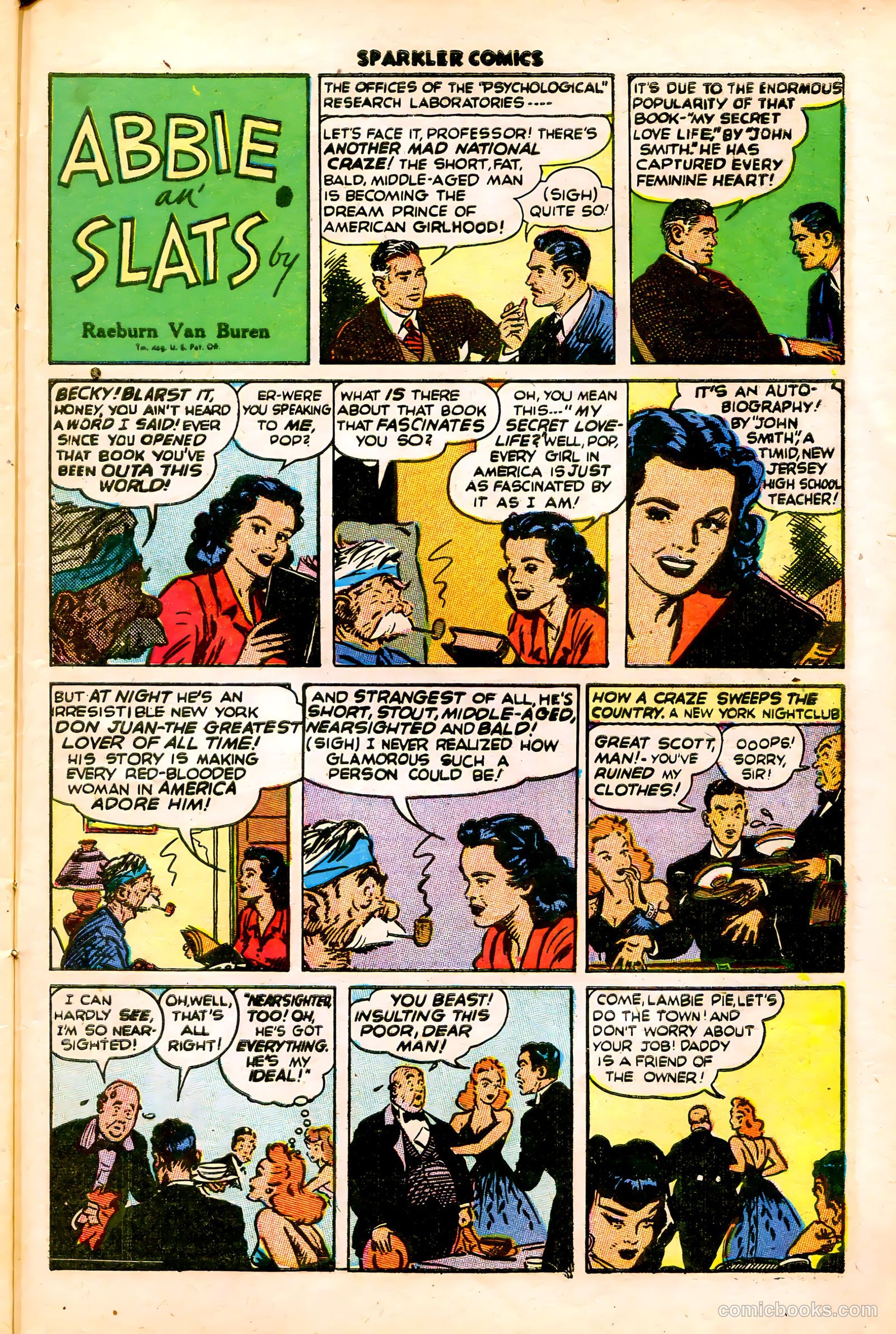 Sparkler Comics #64 (1948) — page 17 of 30
