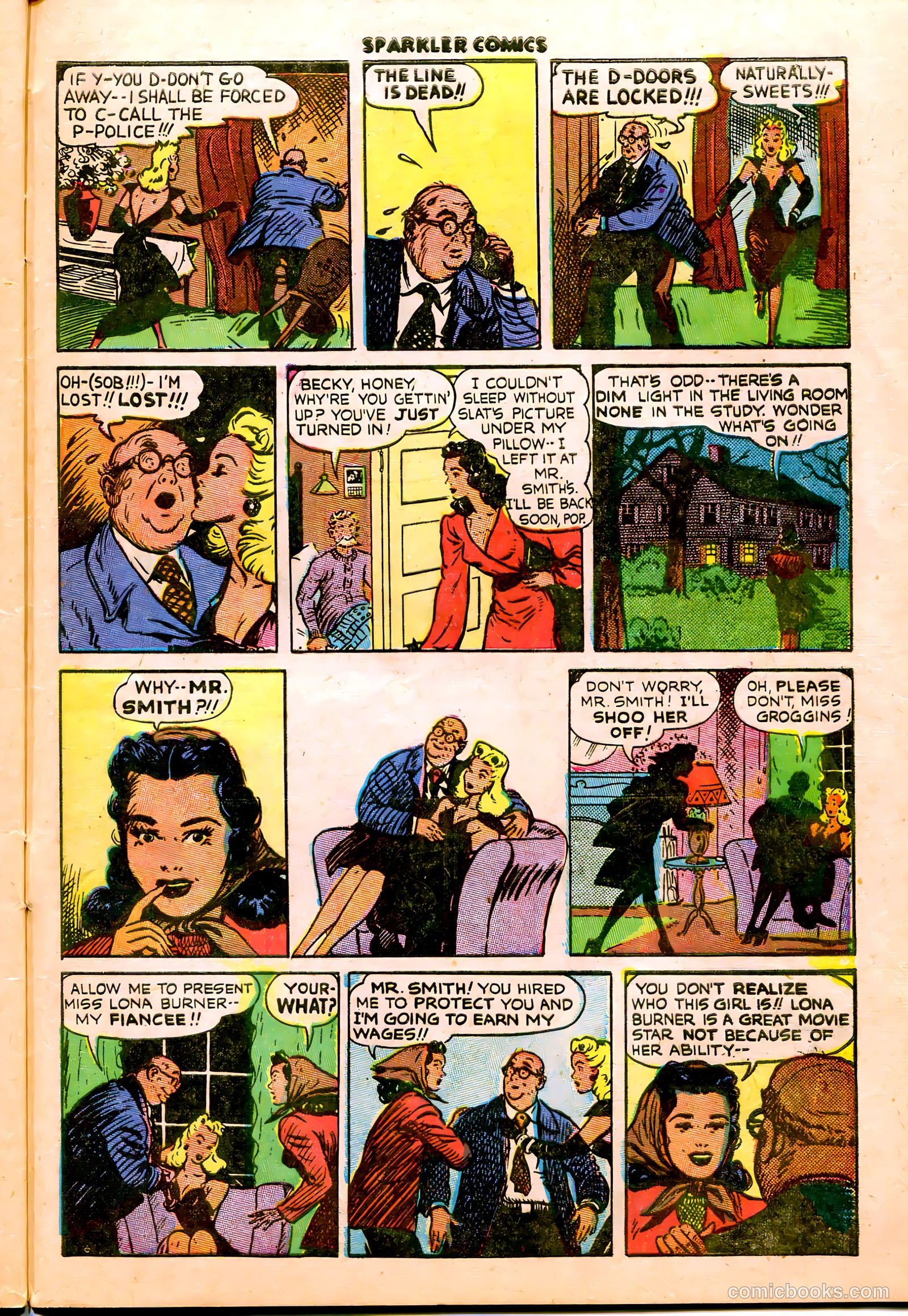 Sparkler Comics #64 (1948) — page 21 of 30