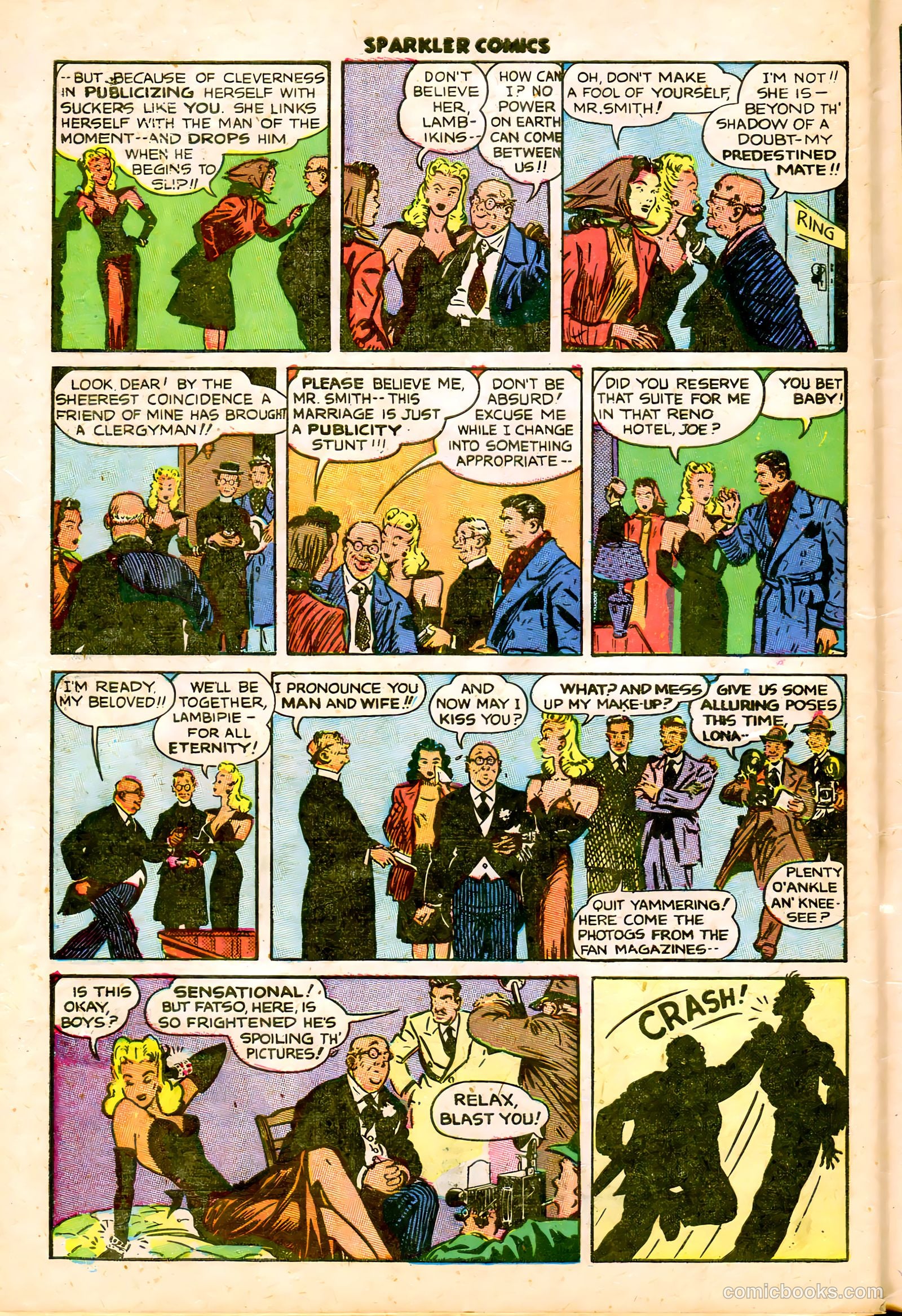Sparkler Comics #64 (1948) — page 22 of 30
