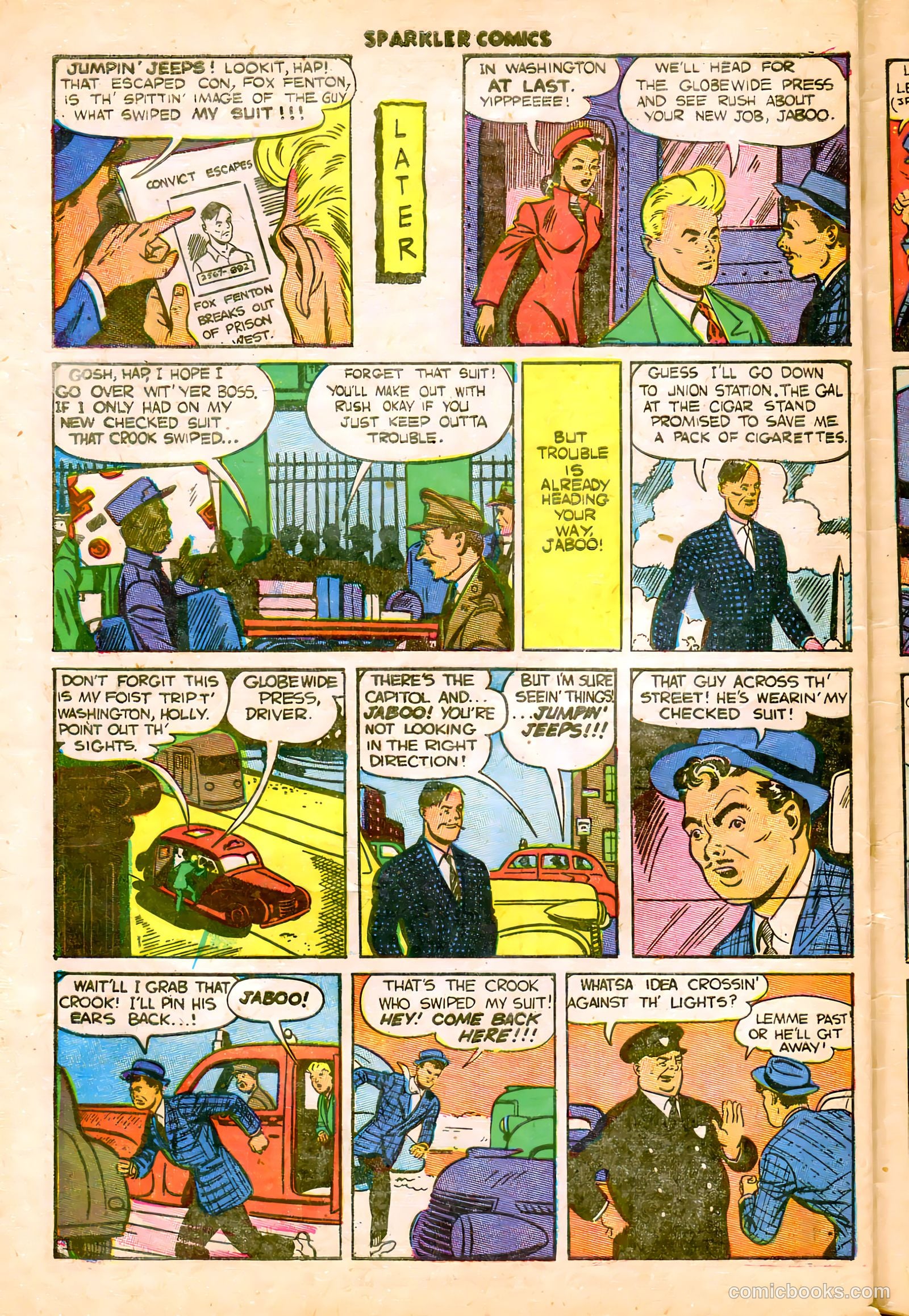 Sparkler Comics #64 (1948) — page 26 of 30