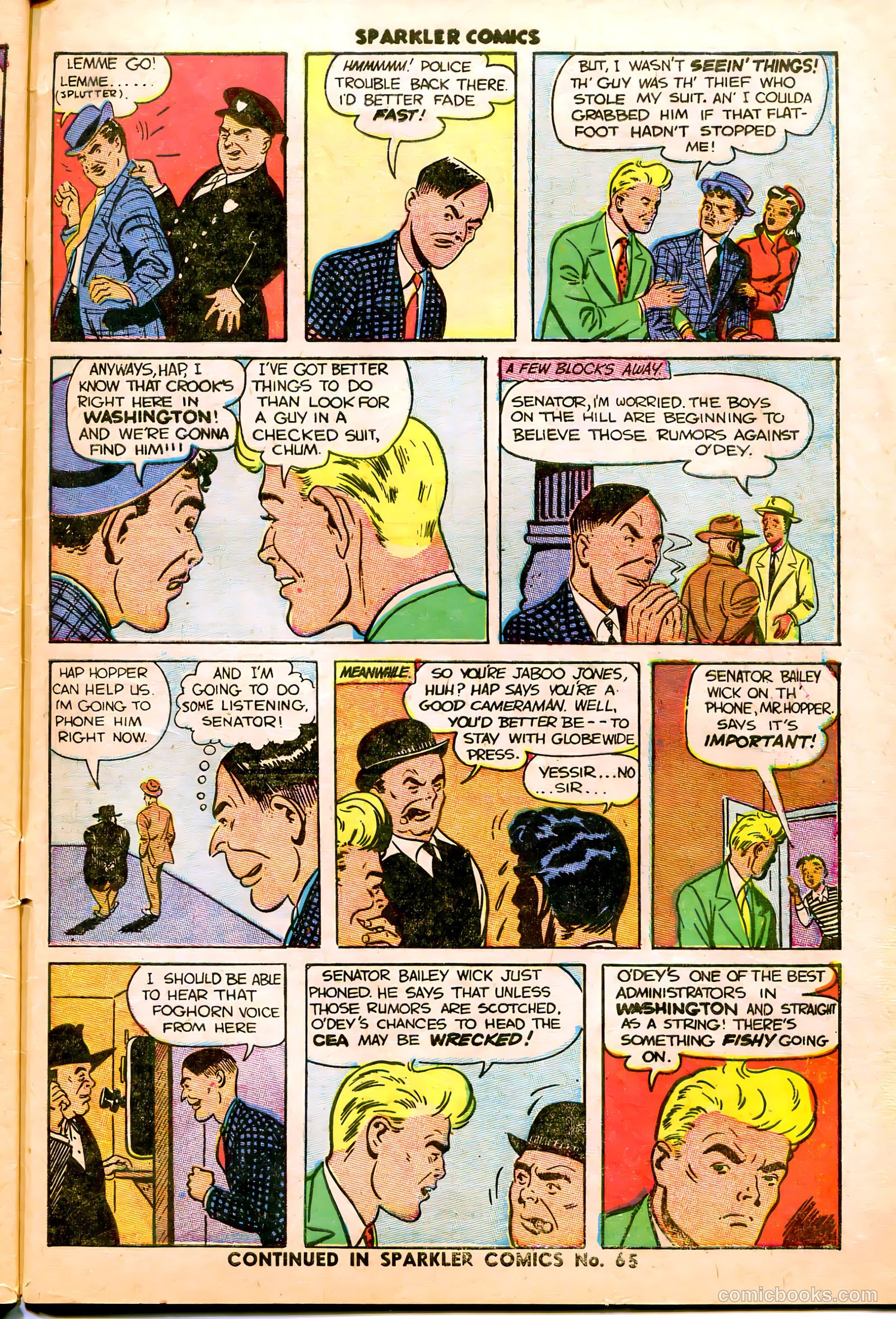 Sparkler Comics #64 (1948) — page 27 of 30