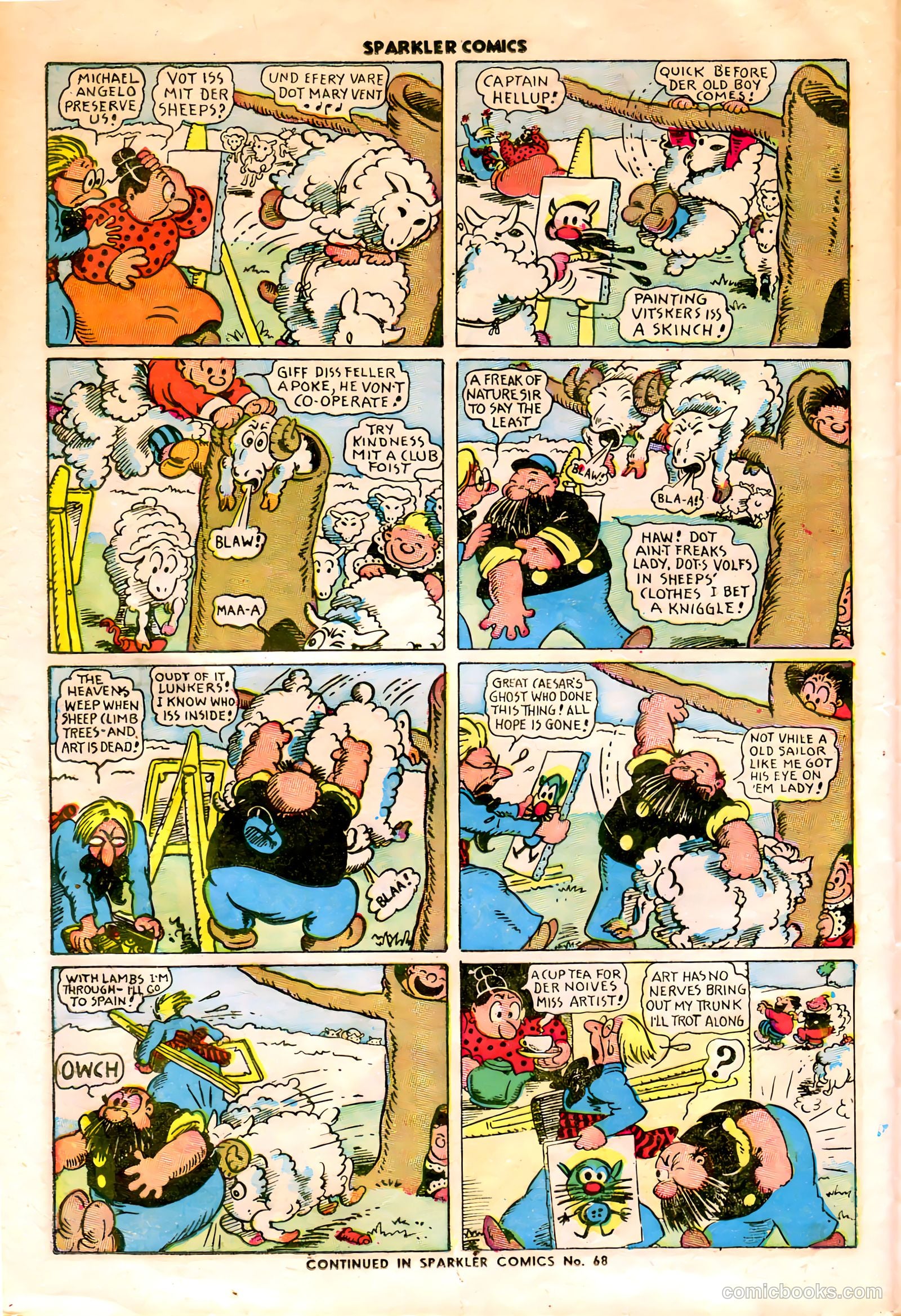 Sparkler Comics #67 (1948) — page 9 of 14