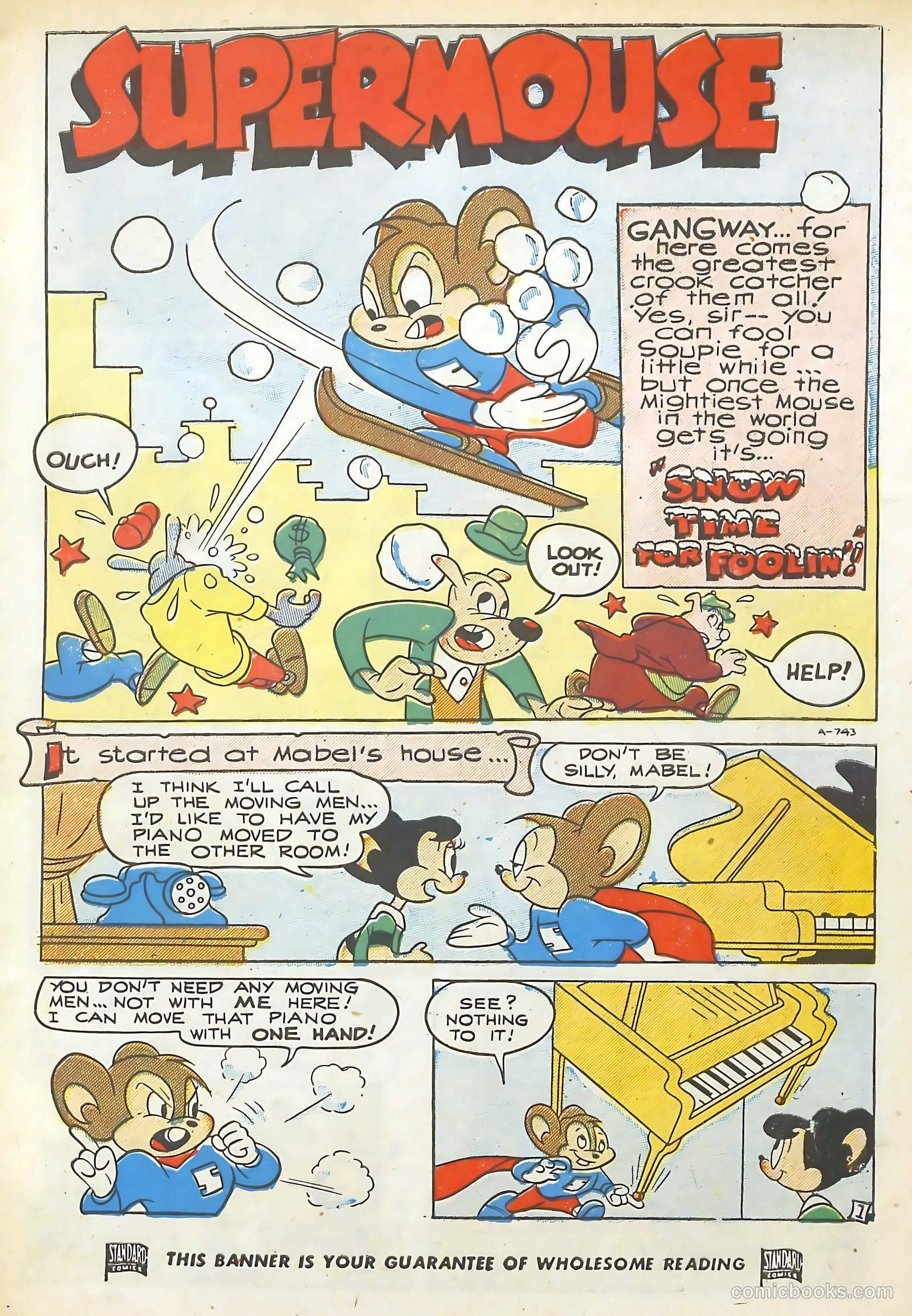 Supermouse #6 (1955) — page 3 of 36