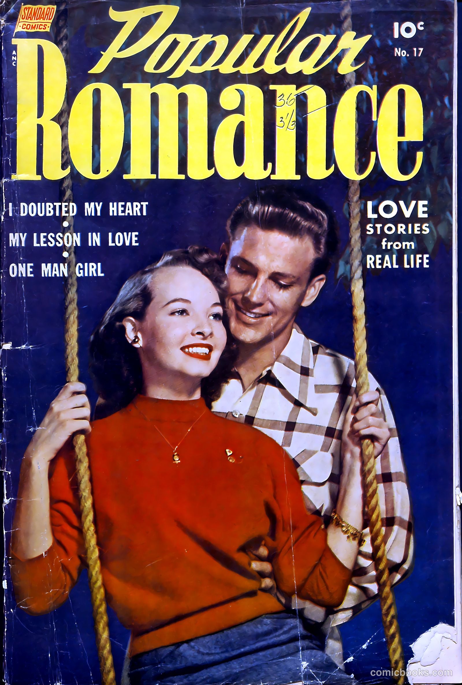 Popular Romance #17 cover