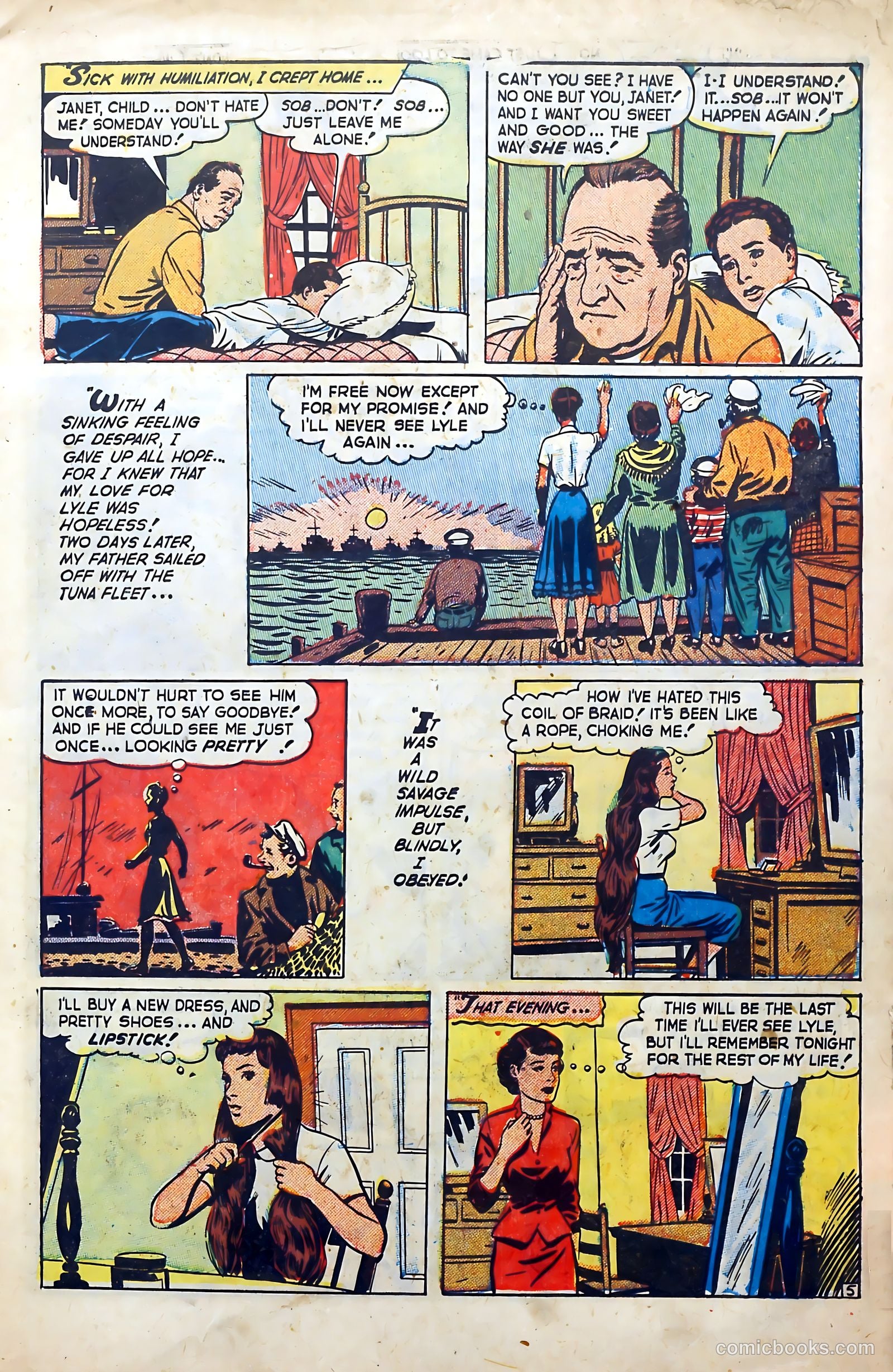 Popular Romance #17 (1950) — page 7 of 36