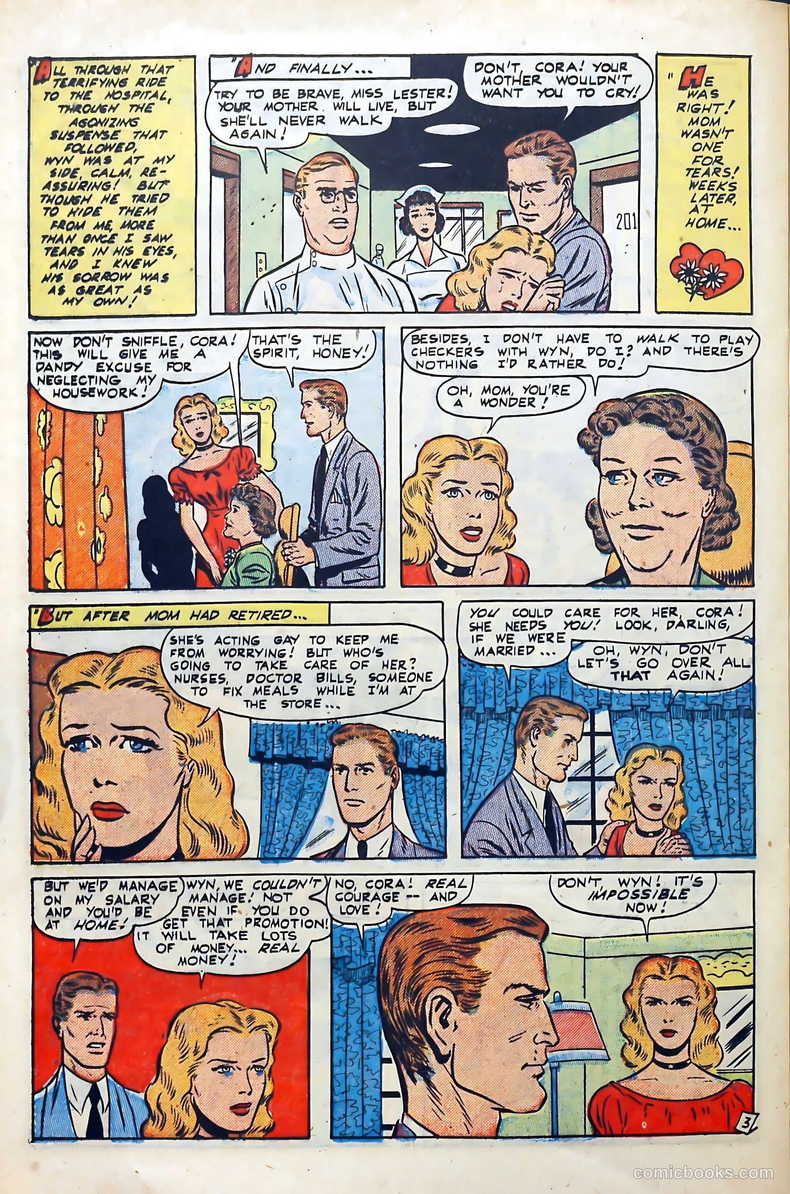 Popular Romance #17 (1950) — page 24 of 36