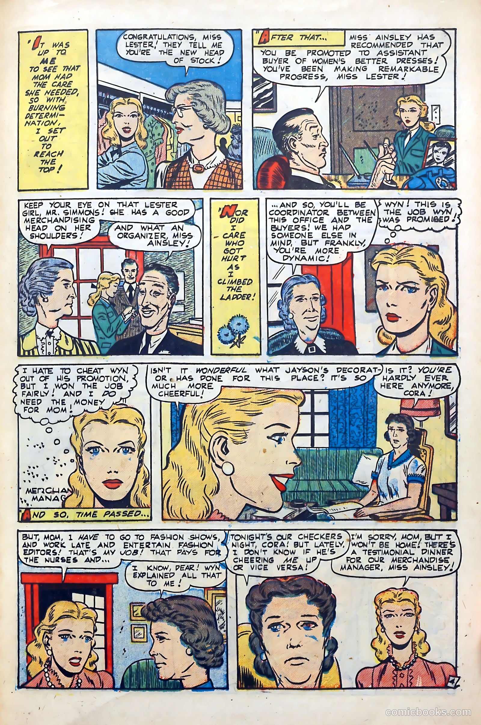 Popular Romance #17 (1950) — page 25 of 36