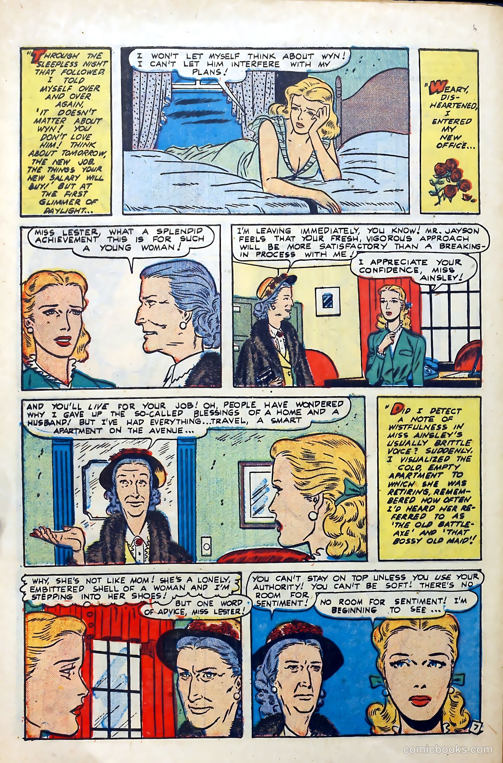 Popular Romance #17 (1950) — page 28 of 36