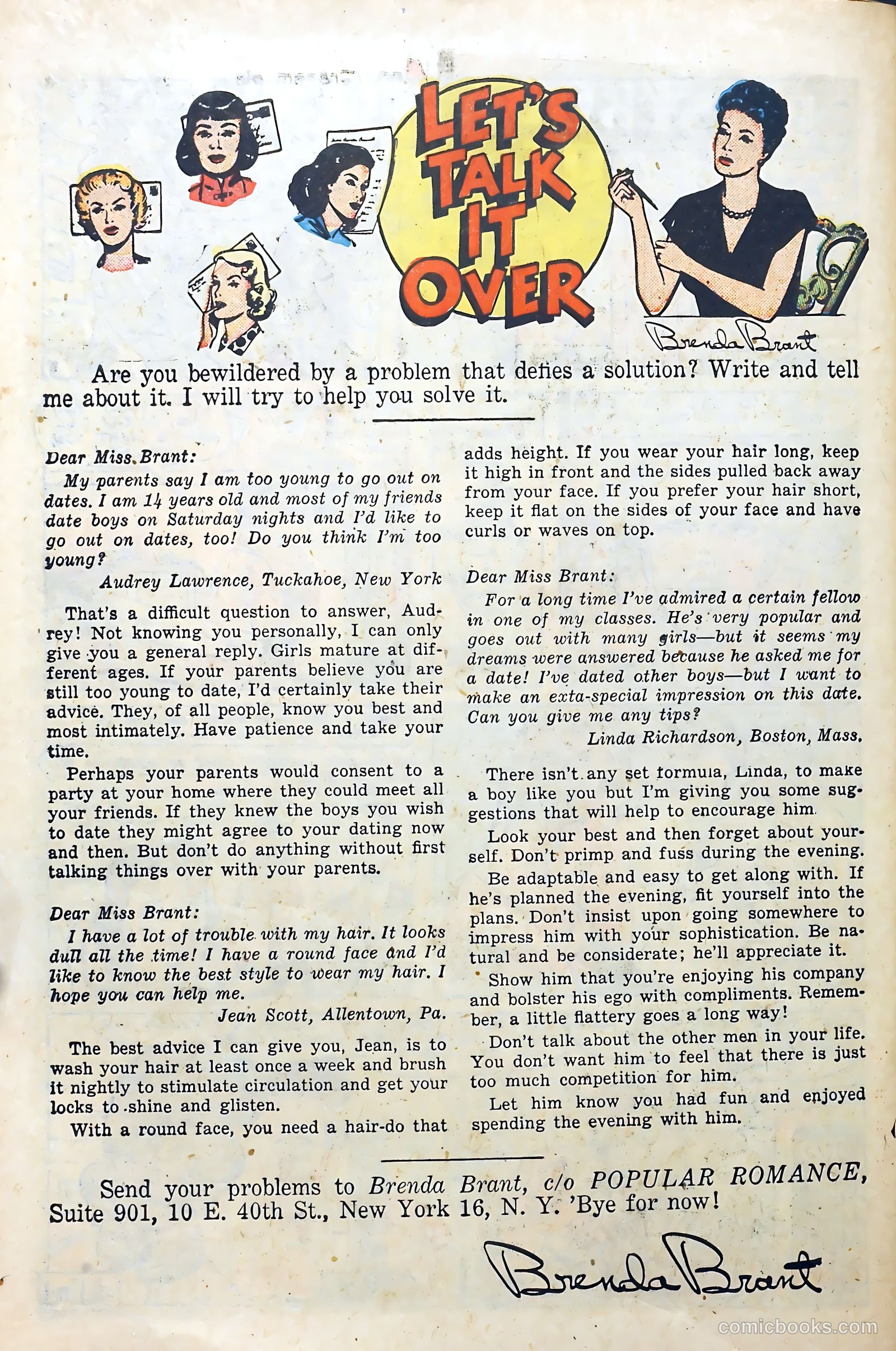 Popular Romance #17 (1950) — page 30 of 36
