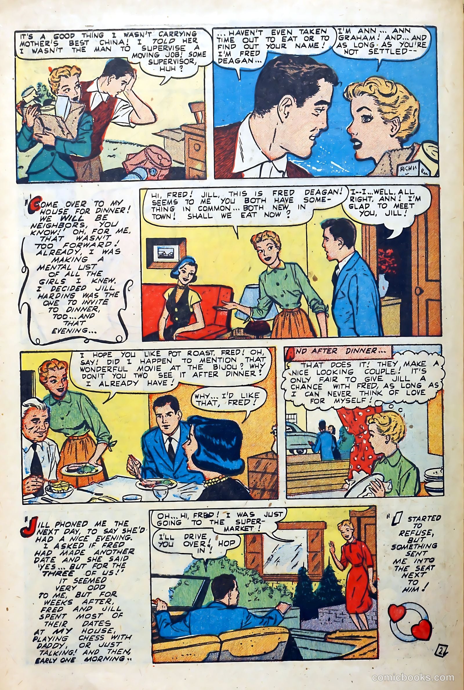 Popular Romance #17 (1950) — page 32 of 36