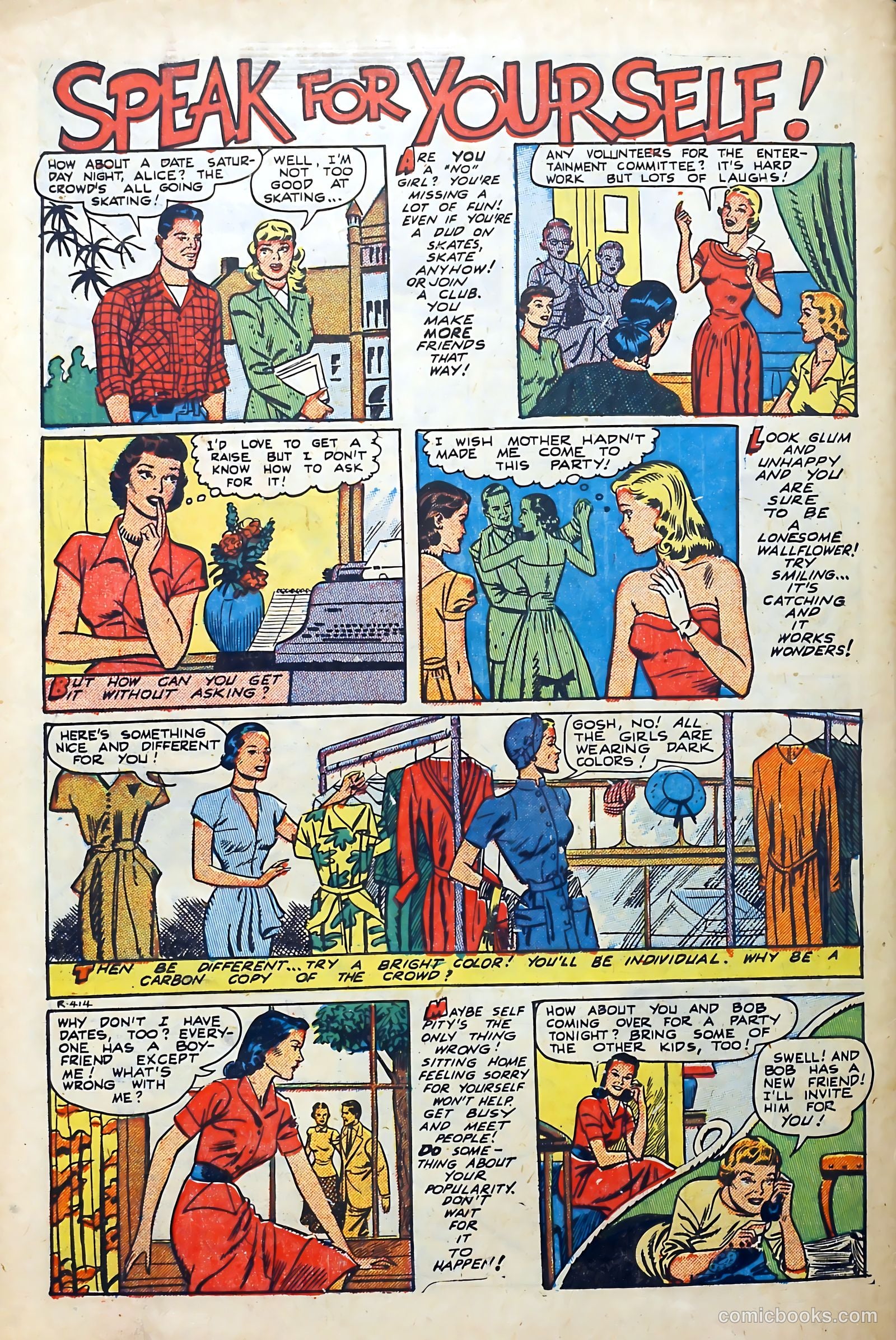 Popular Romance #17 (1950) — page 34 of 36