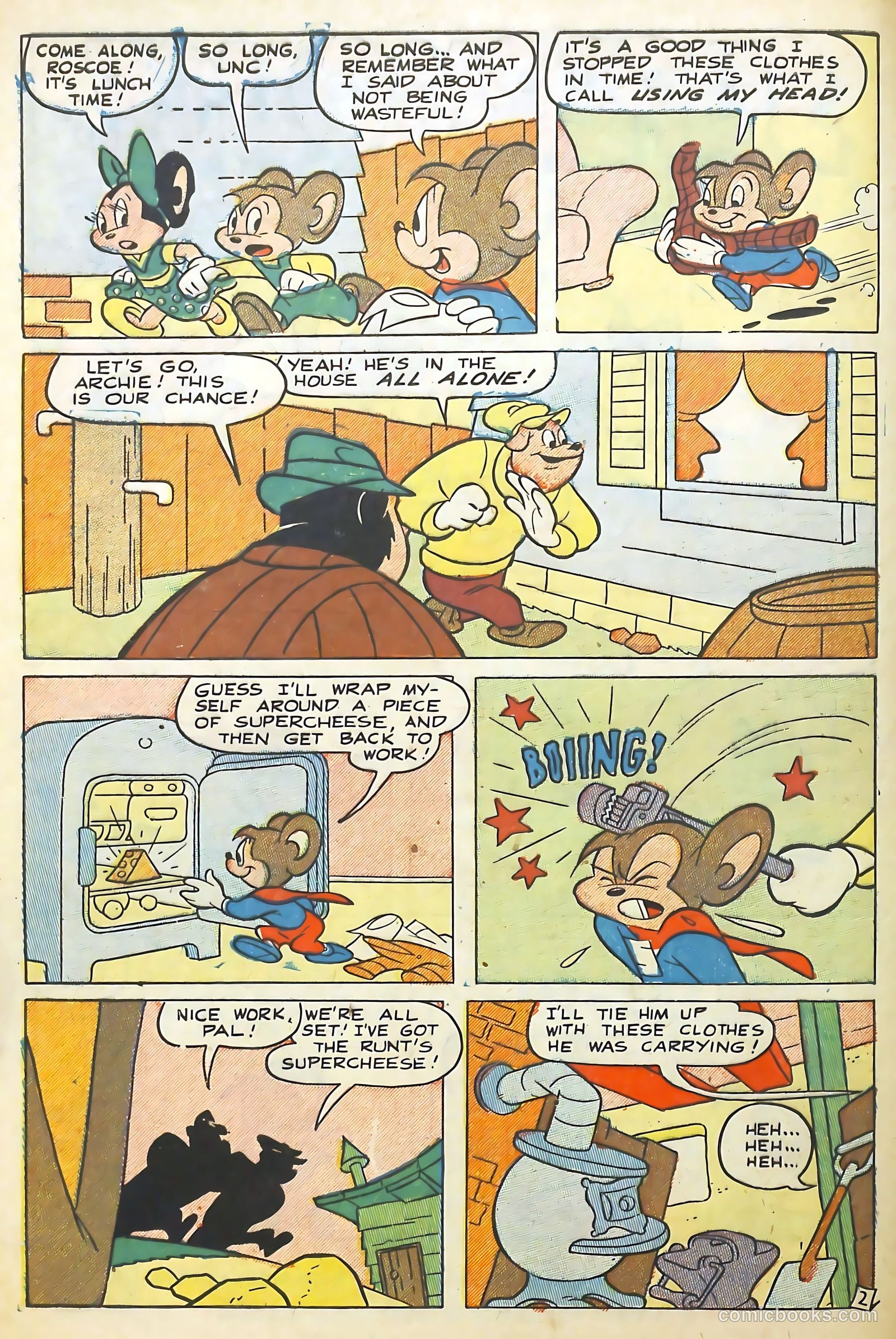Supermouse #9 (1955) — page 4 of 36