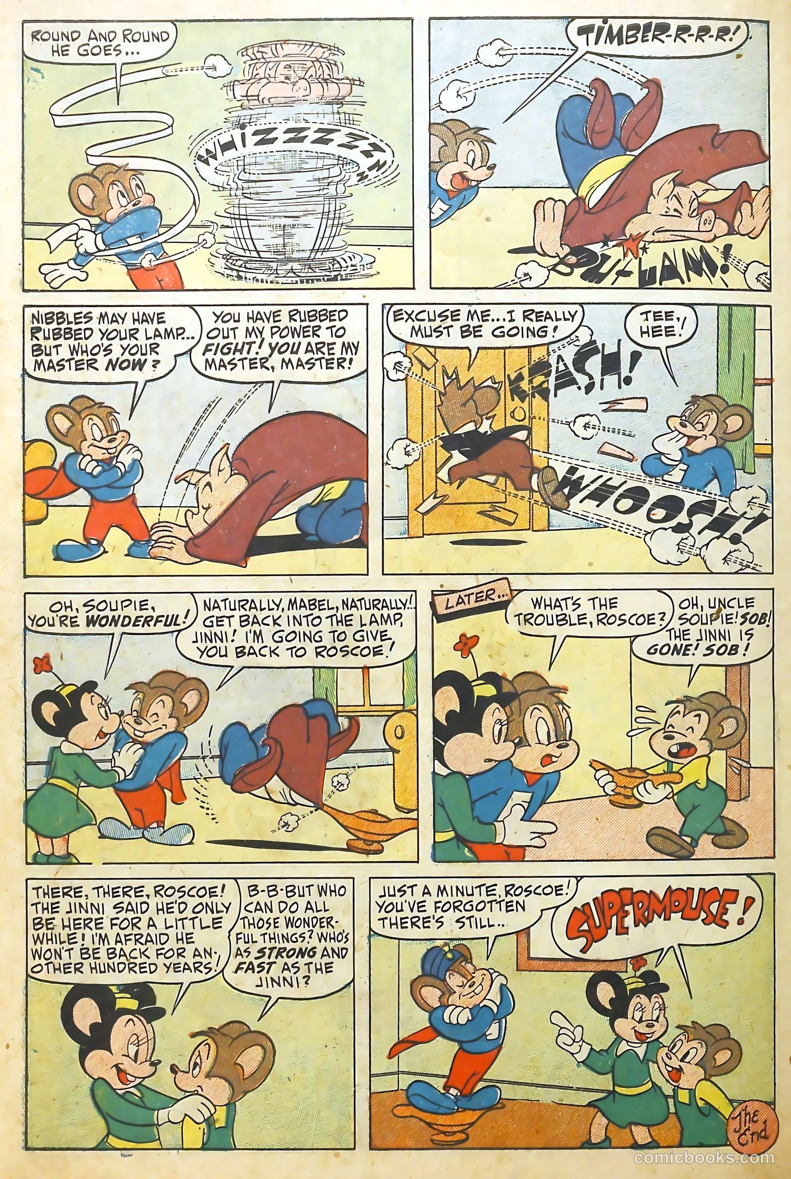 Supermouse #9 (1955) — page 34 of 36