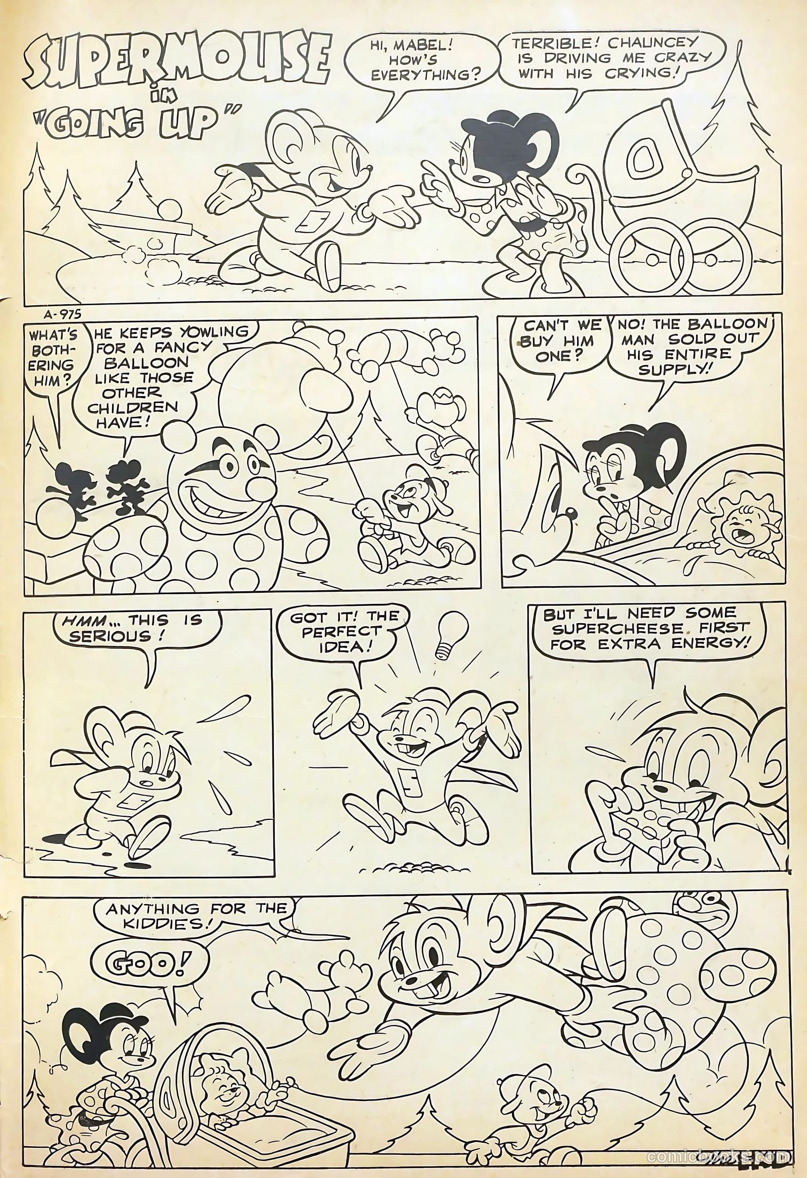 Supermouse #9 (1955) — page 35 of 36