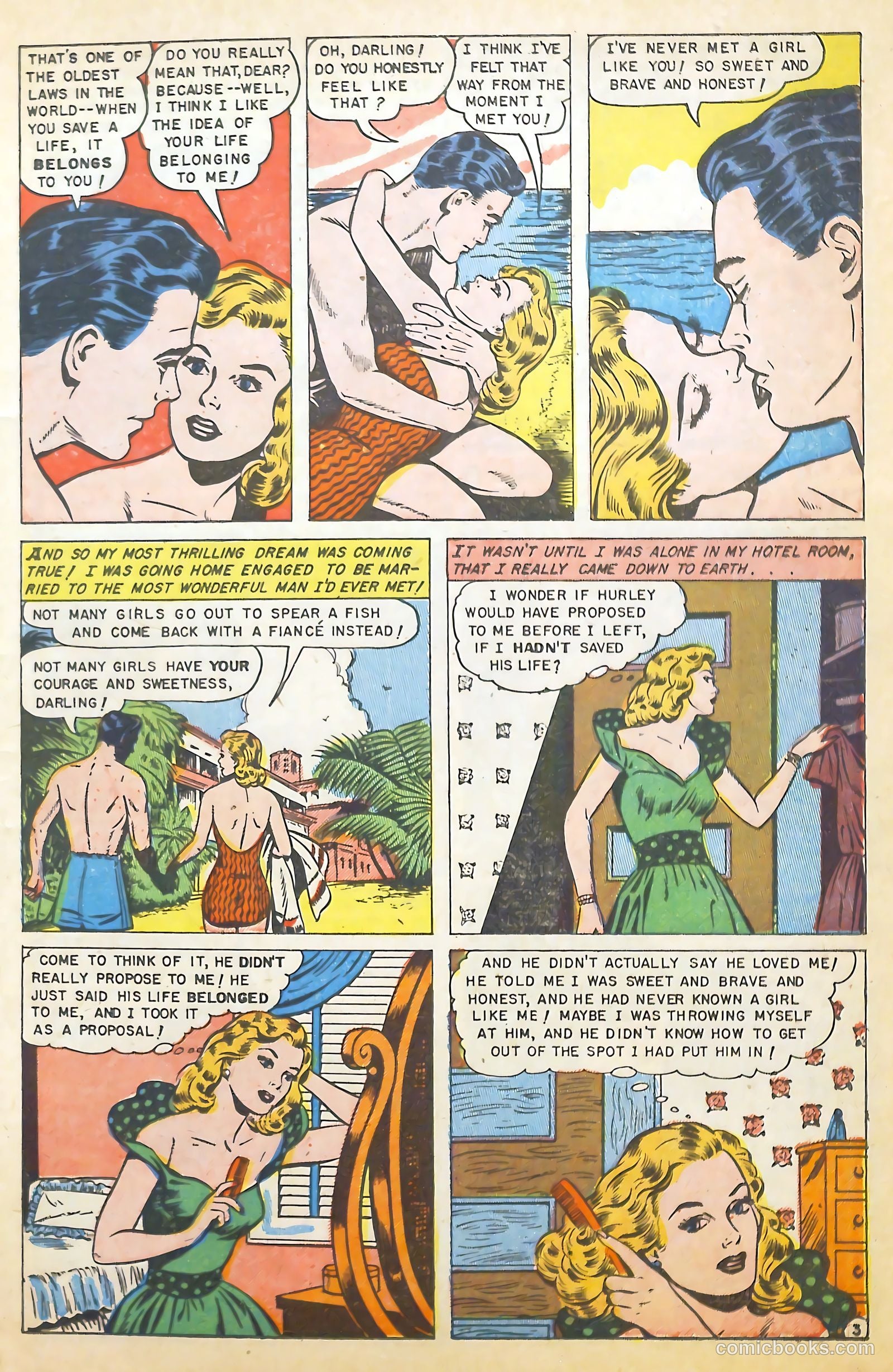 Complete Love Magazine #166 (1951) — page 5 of 36