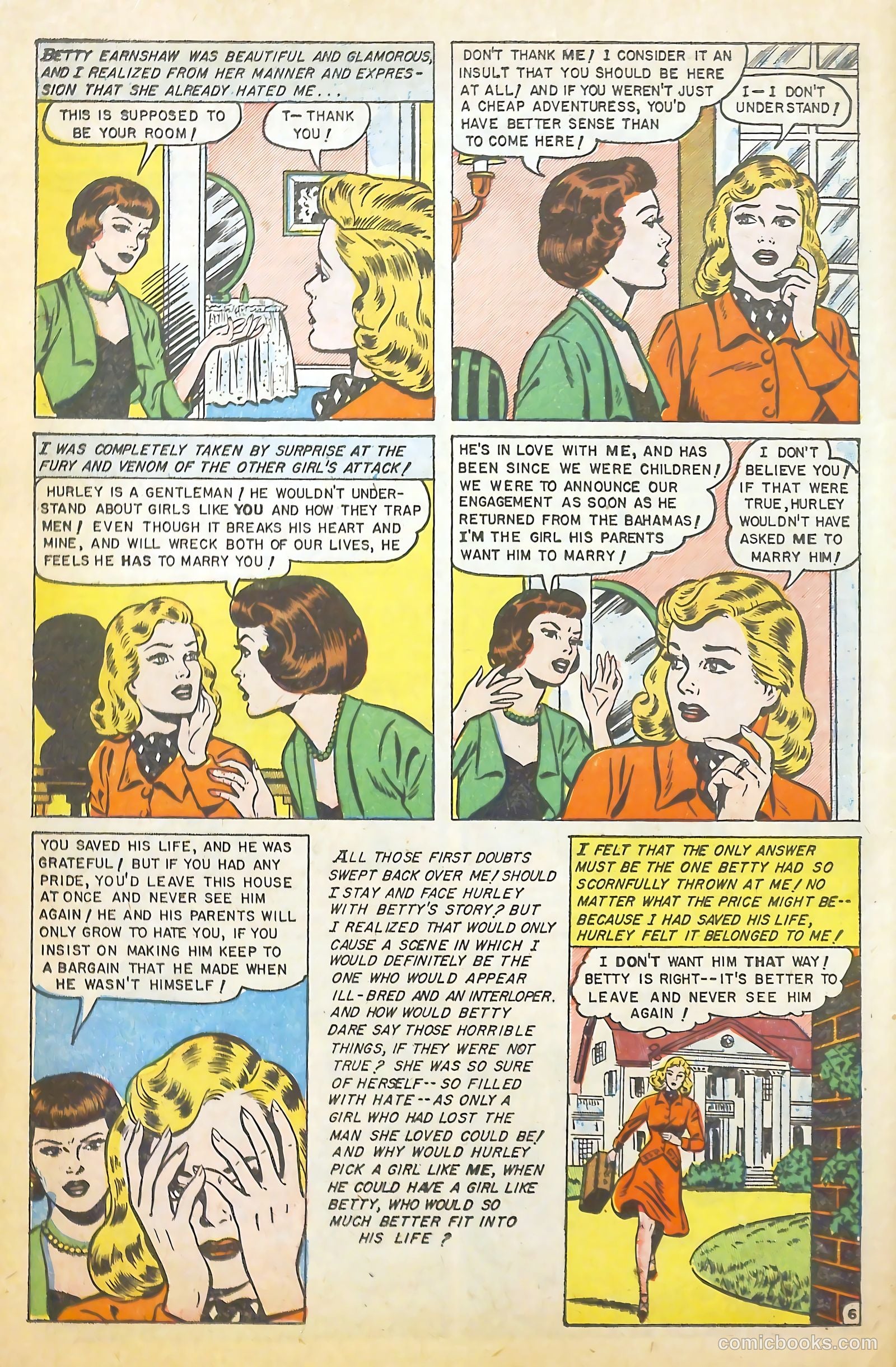 Complete Love Magazine #166 (1951) — page 8 of 36