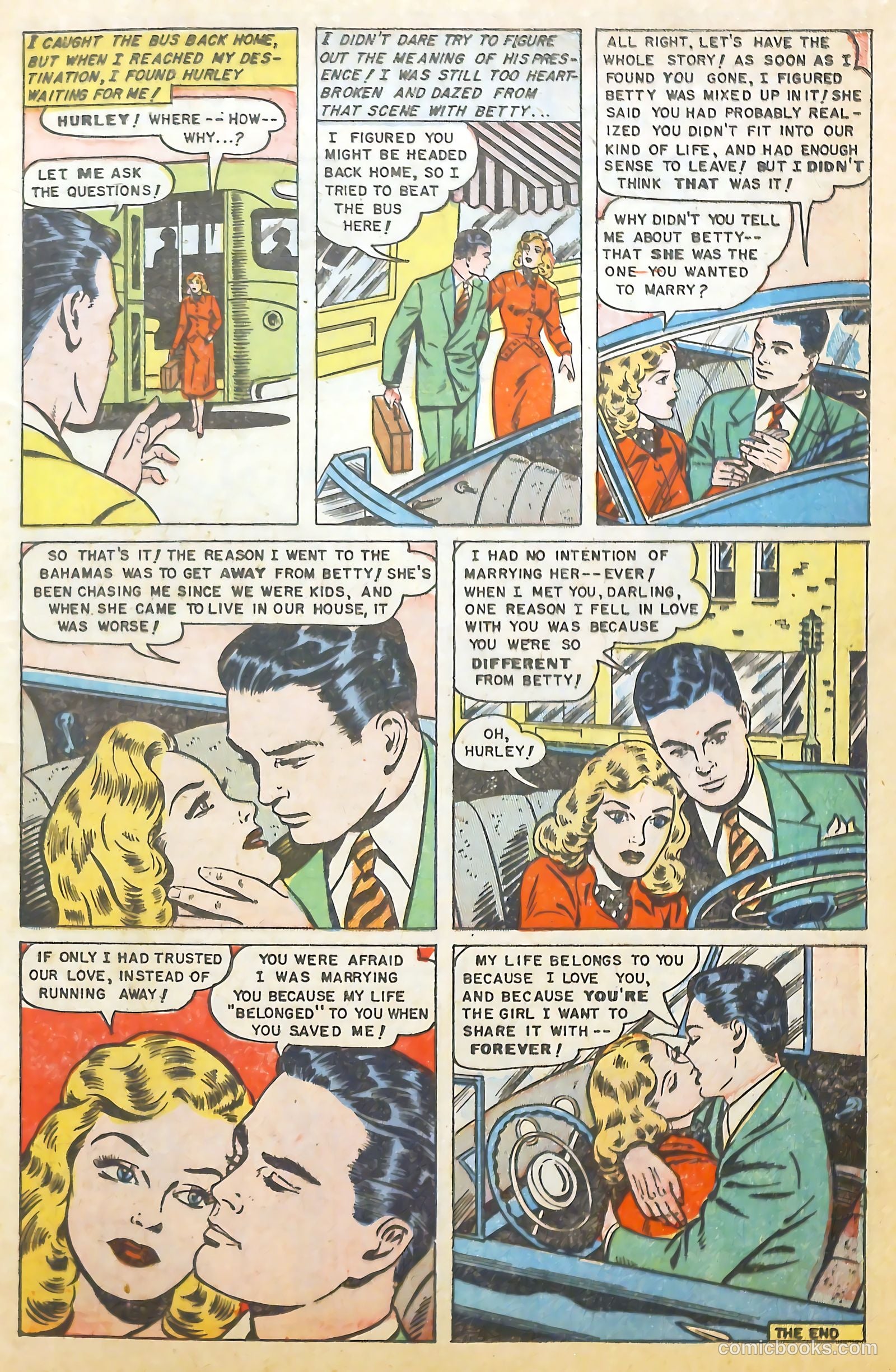 Complete Love Magazine #166 (1951) — page 9 of 36