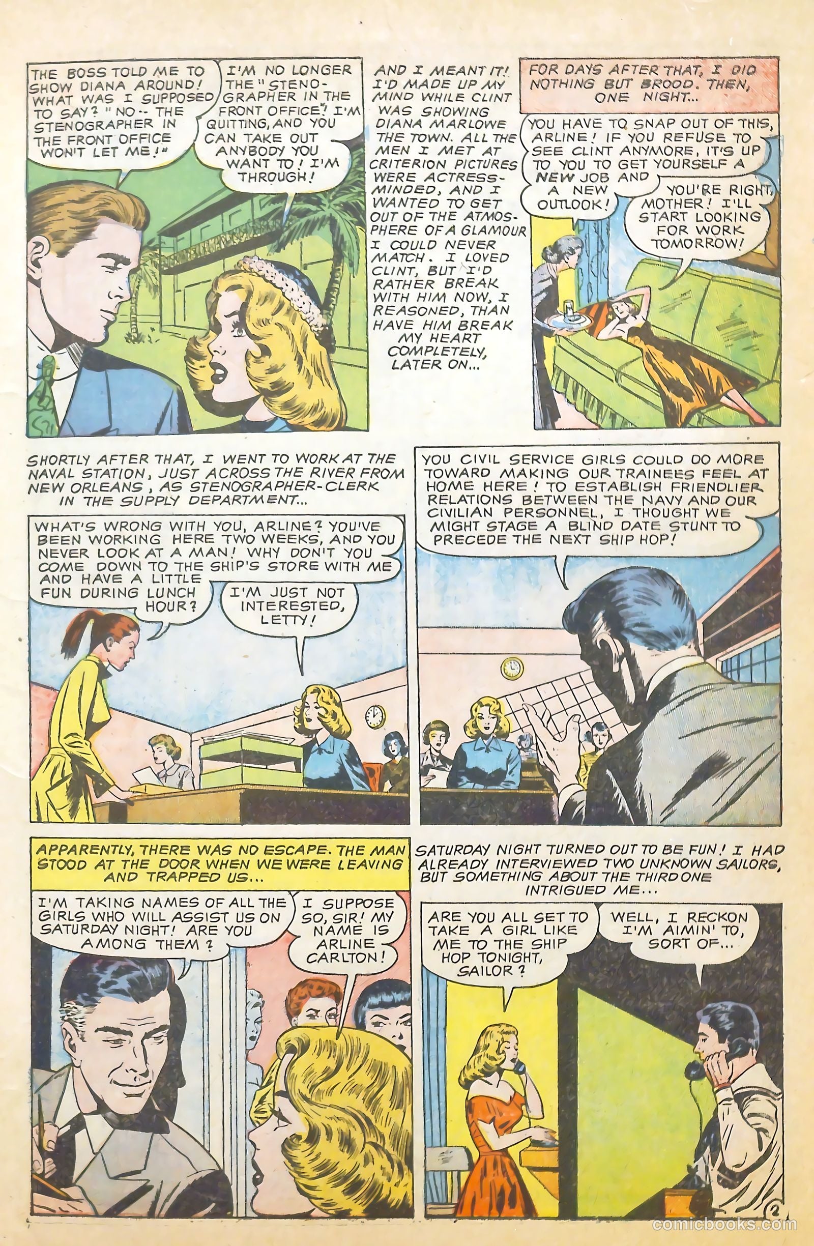 Complete Love Magazine #166 (1951) — page 11 of 36