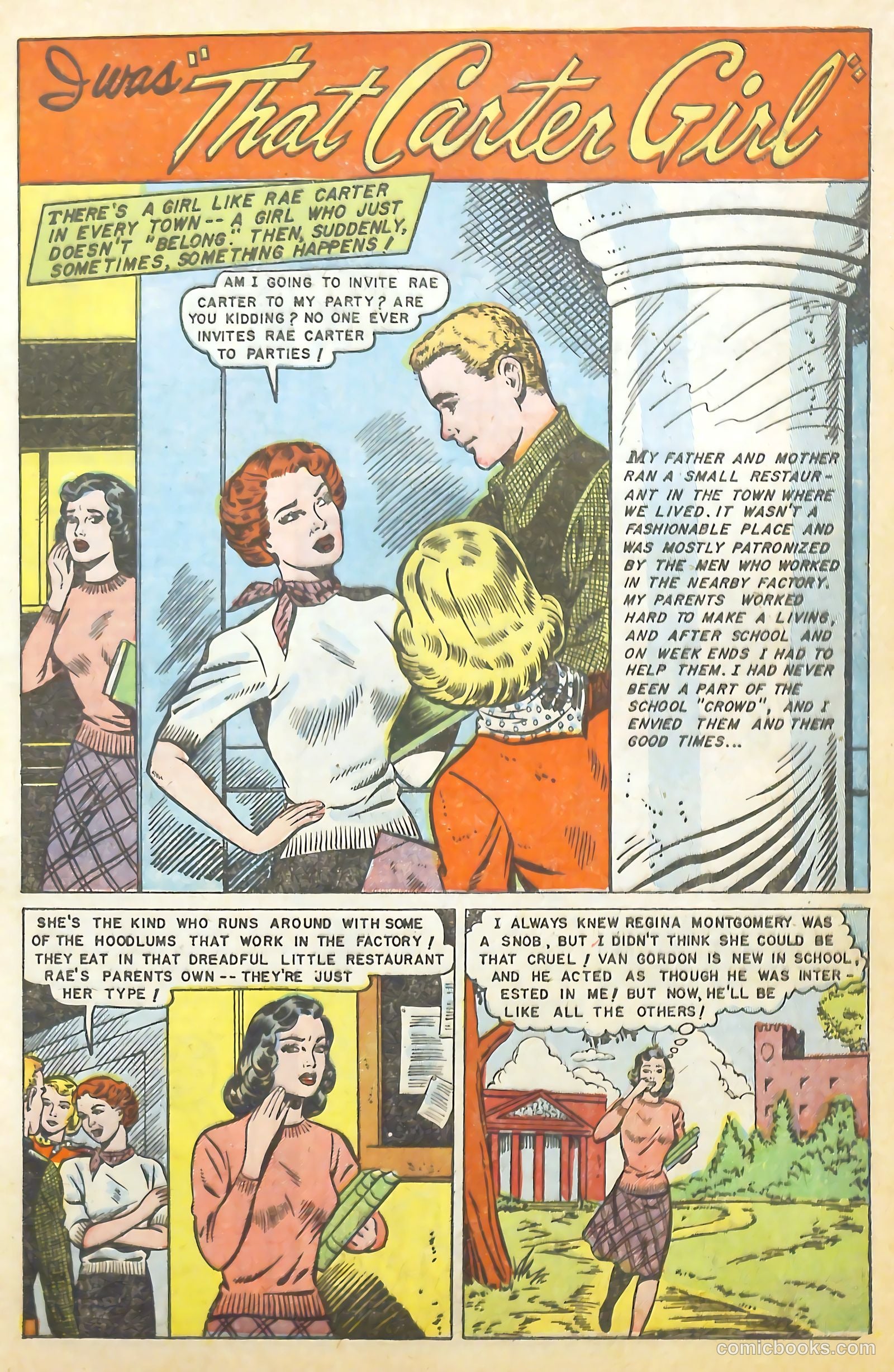 Complete Love Magazine #166 (1951) — page 17 of 36