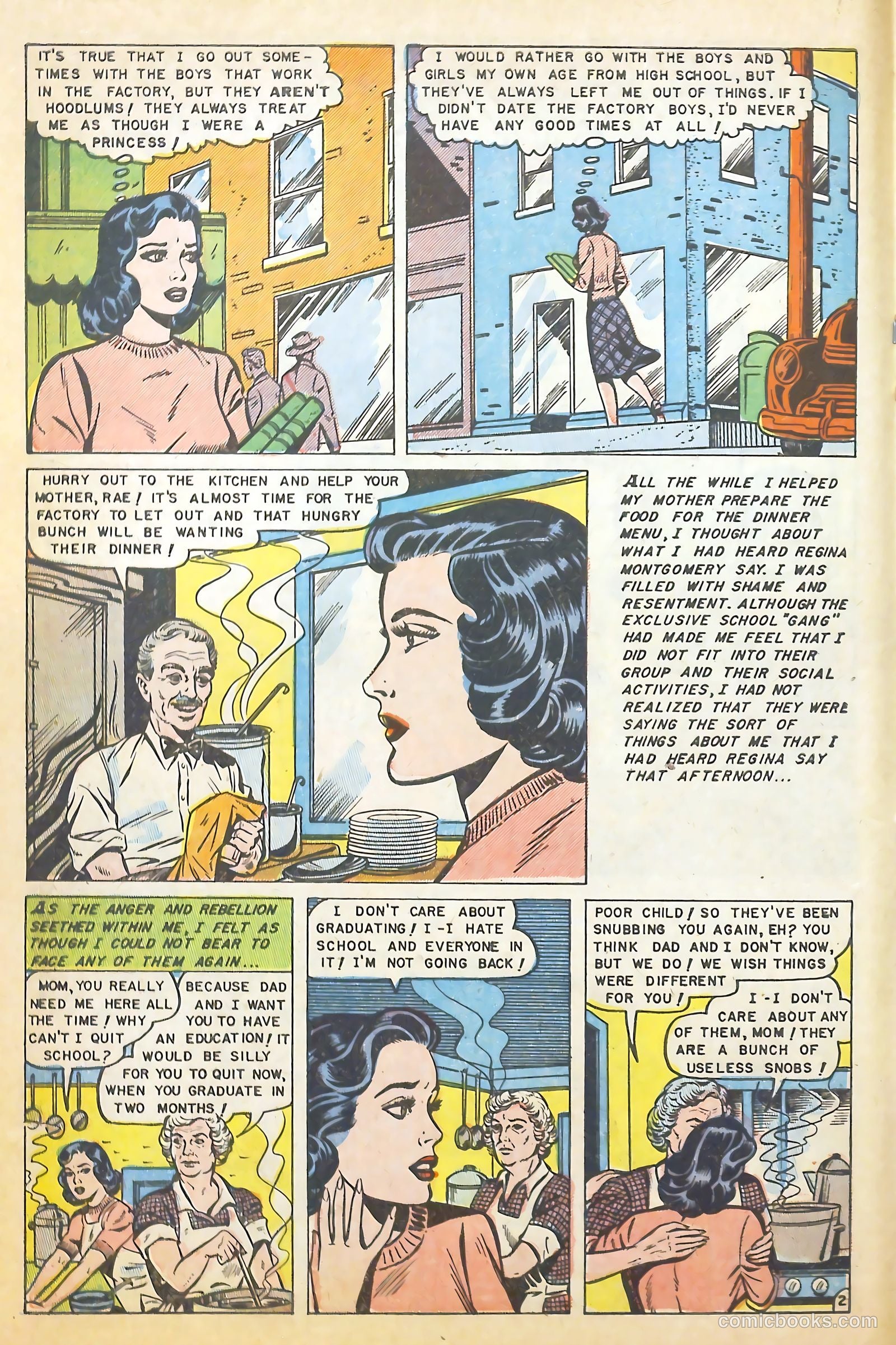 Complete Love Magazine #166 (1951) — page 18 of 36