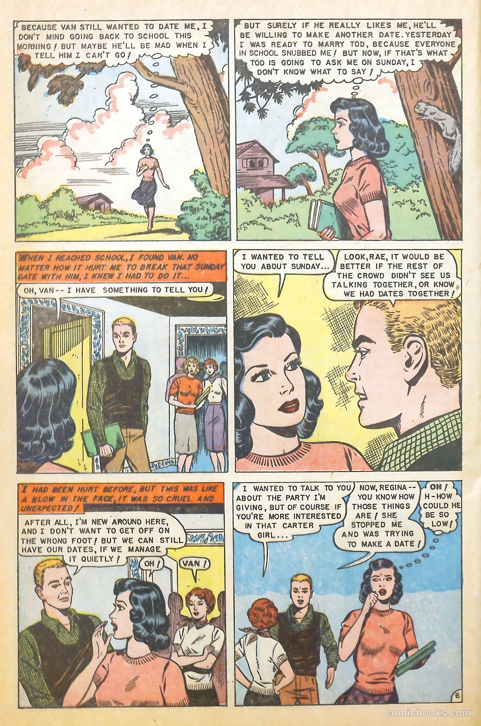Complete Love Magazine #166 (1951) — page 22 of 36