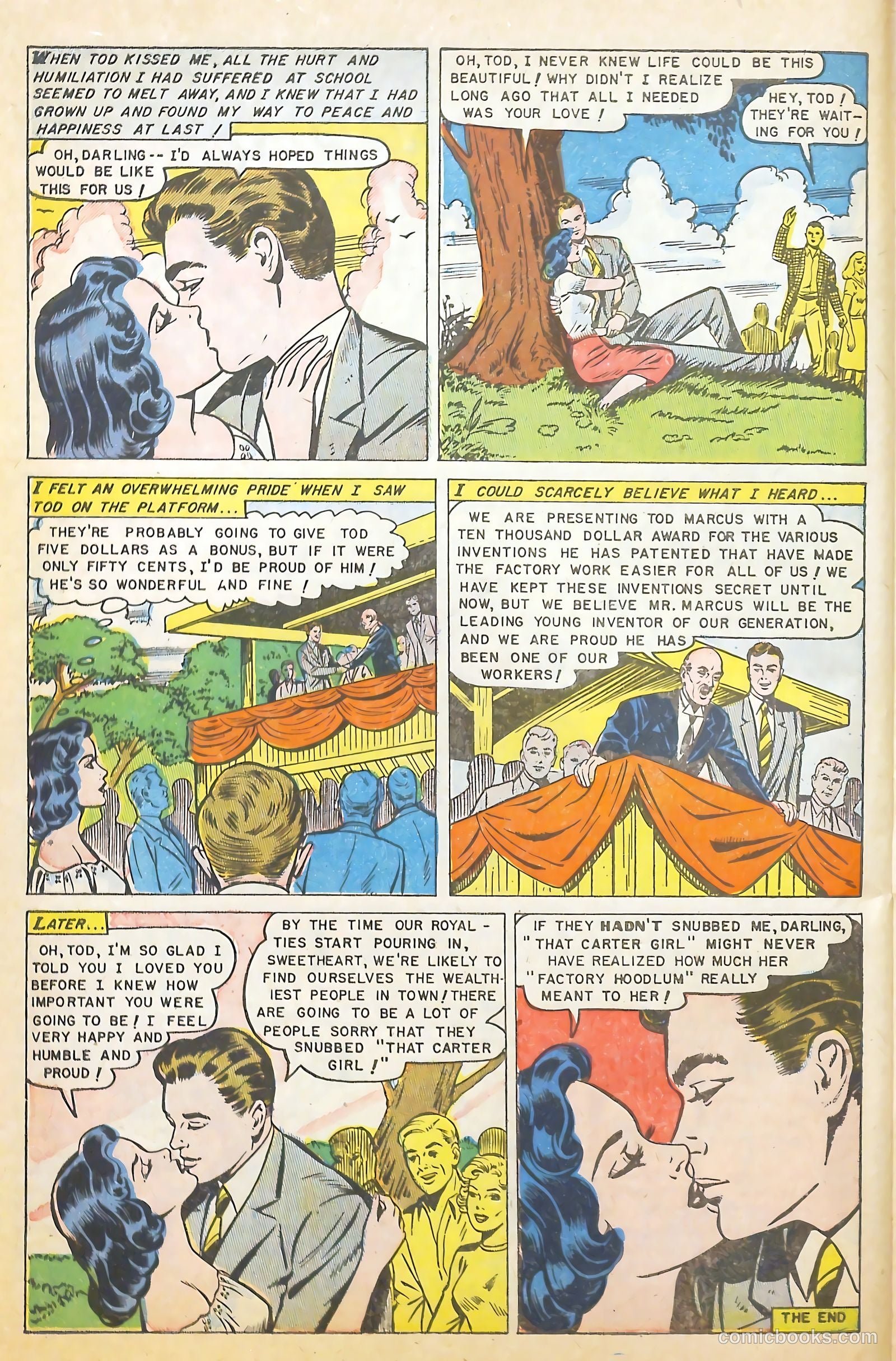 Complete Love Magazine #166 (1951) — page 24 of 36